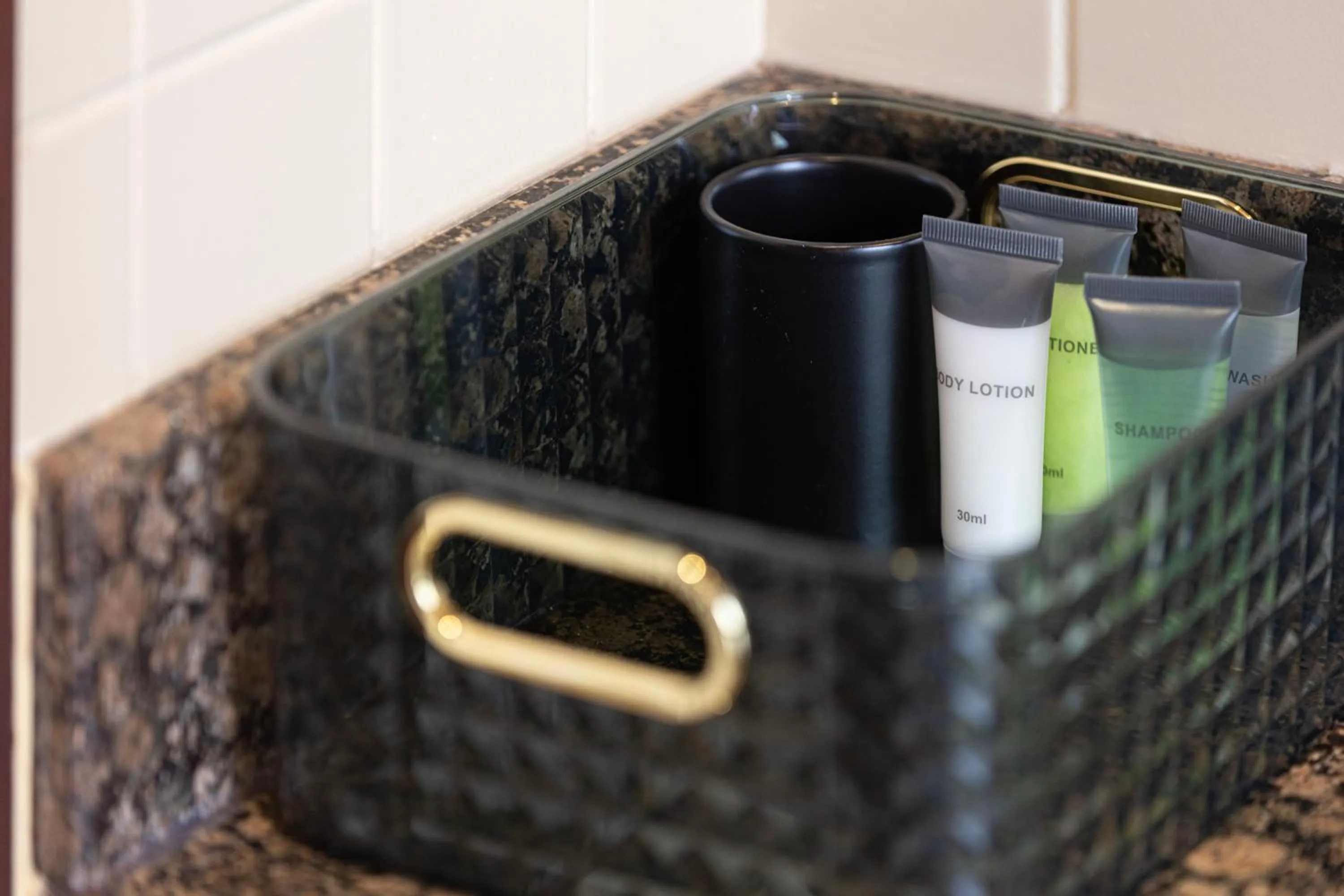 Bathroom in Salt of the Ocean in JBR by Lagom