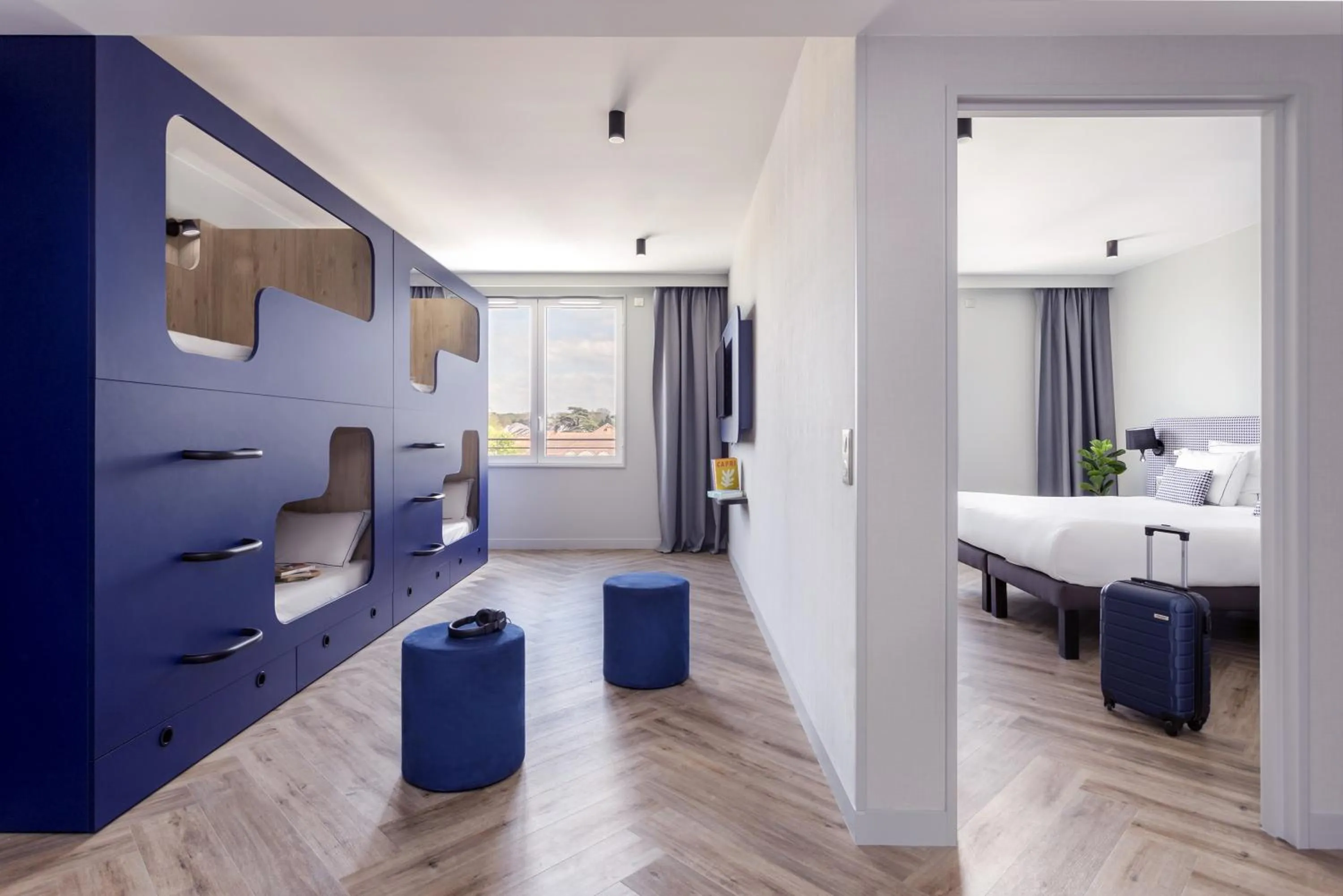 Bed in Appart'City Collection Paris Roissy CDG Airport