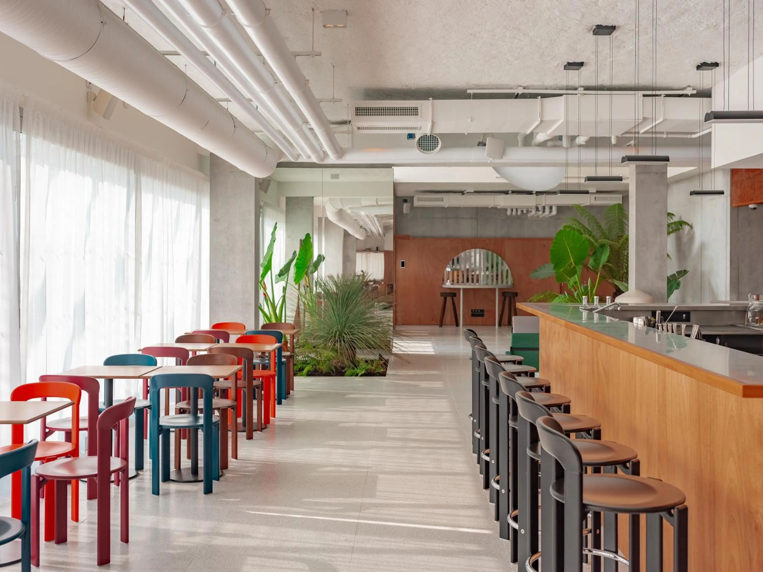 Restaurant/places to eat in Hôtel Vertime