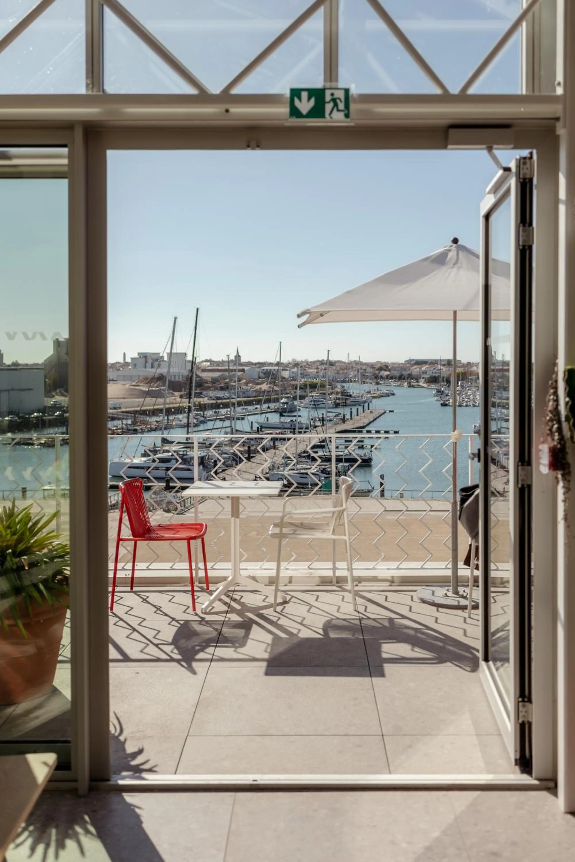 View (from property/room) in Hôtel Vertime