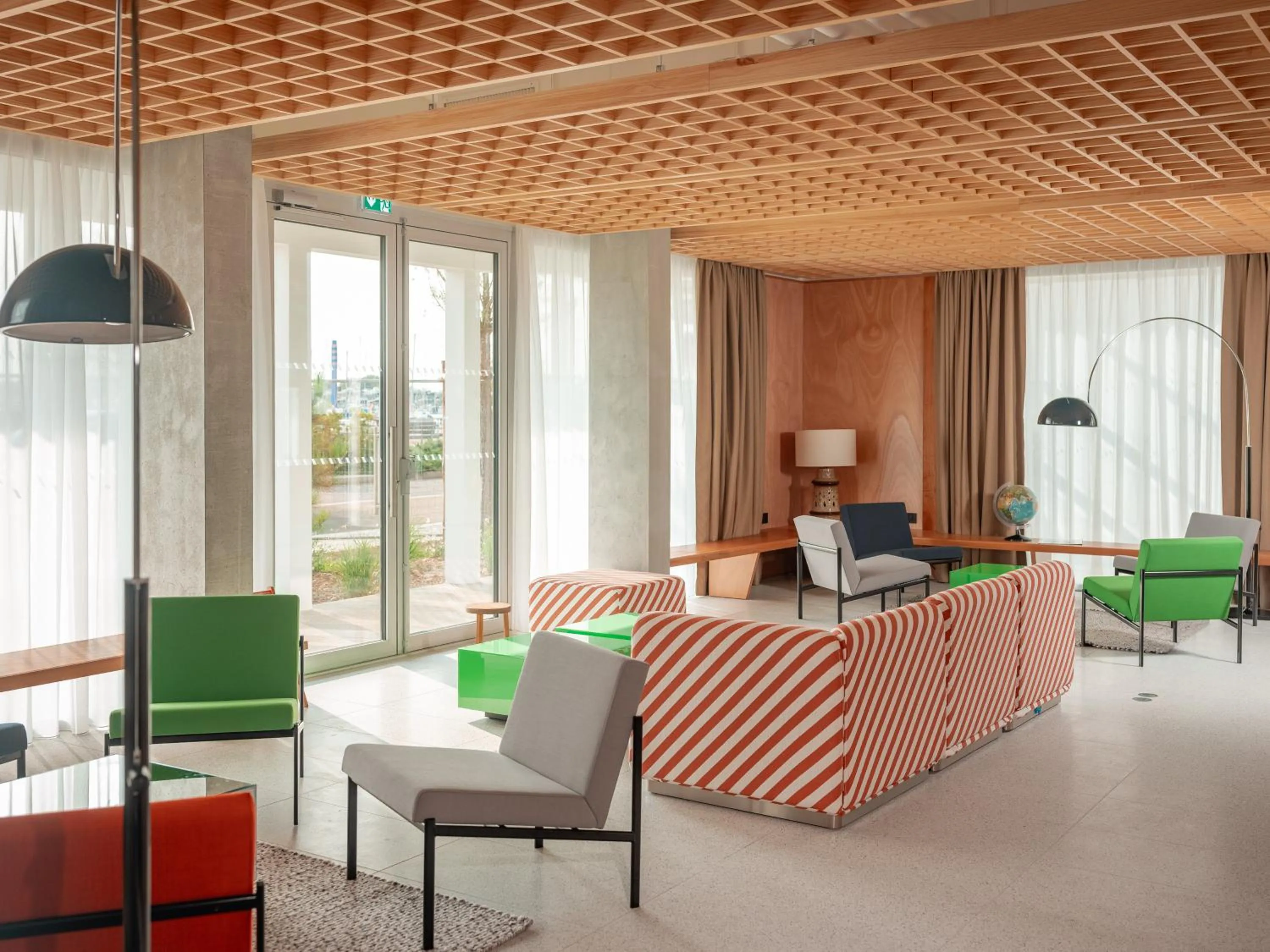 Living room in Hôtel Vertime