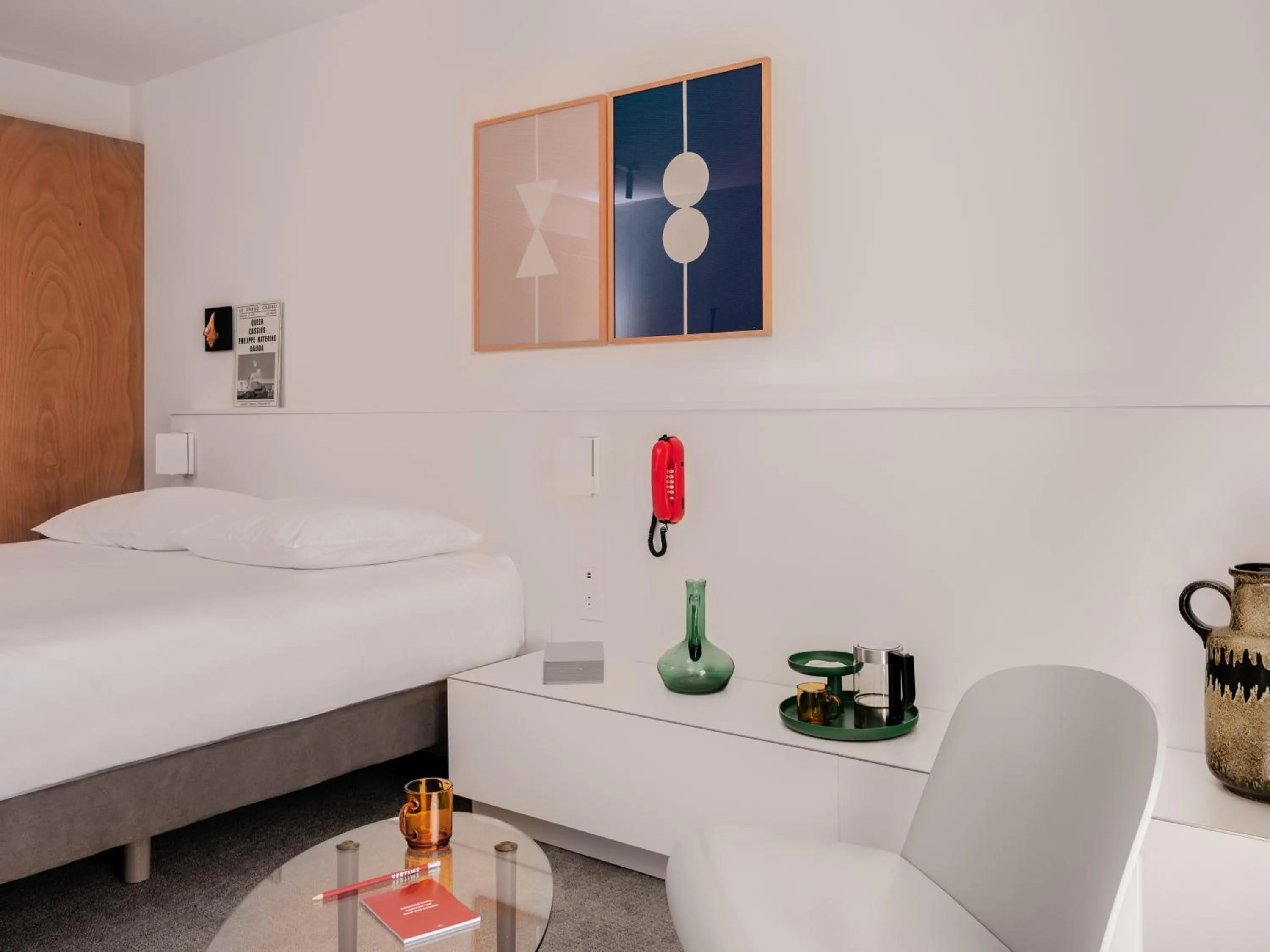 Bedroom, Bed in Hôtel Vertime