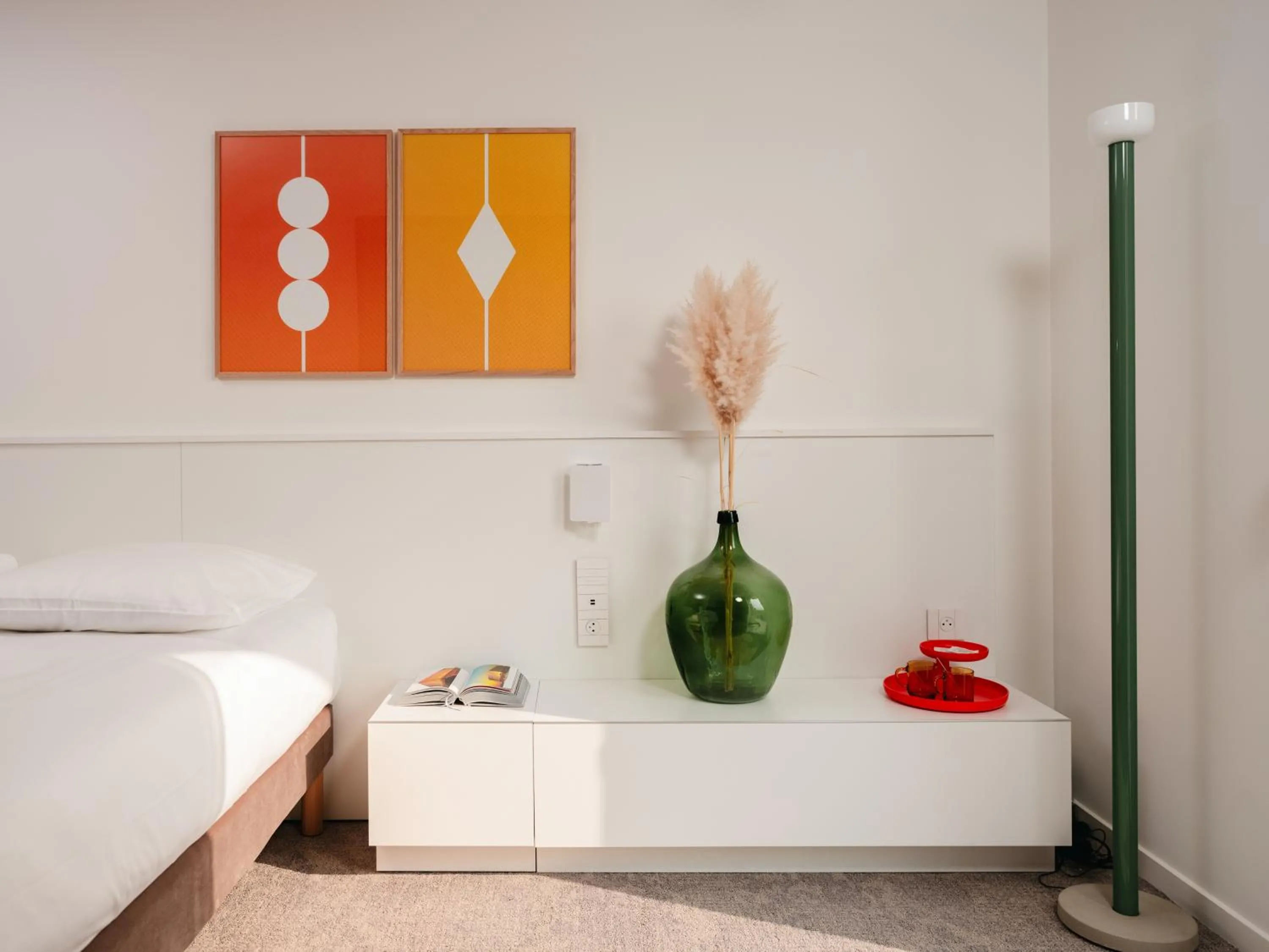 Bedroom, Bed in Hôtel Vertime