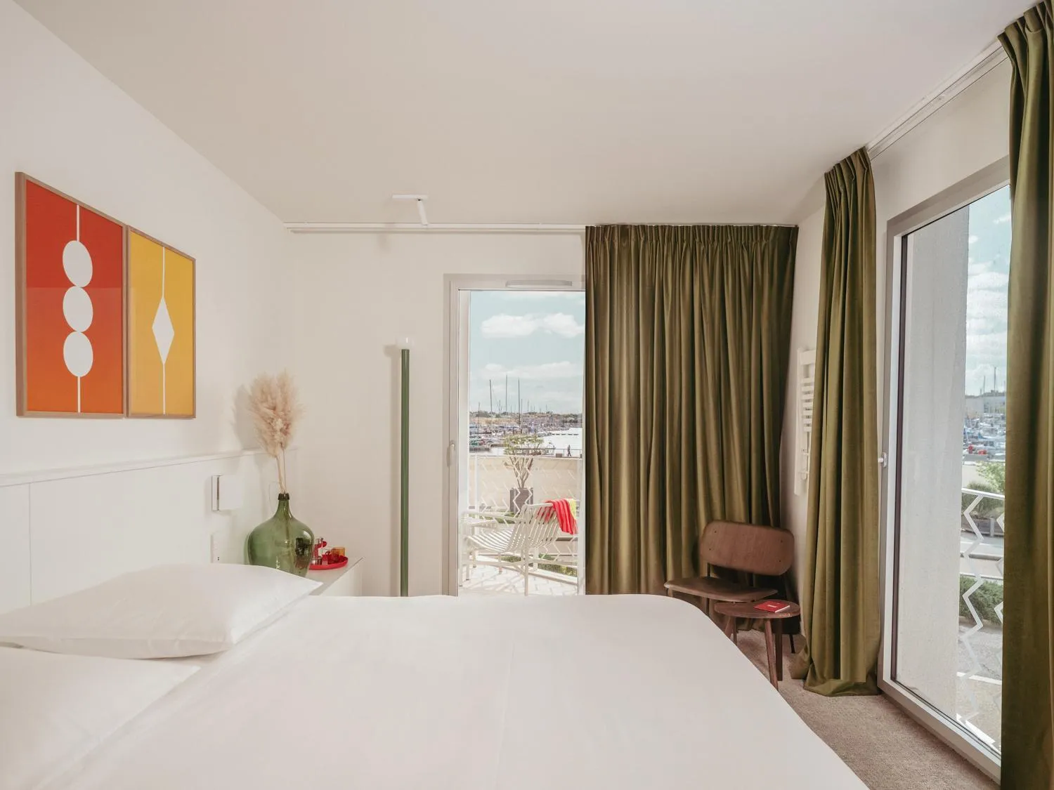 Bedroom, Bed in Hôtel Vertime