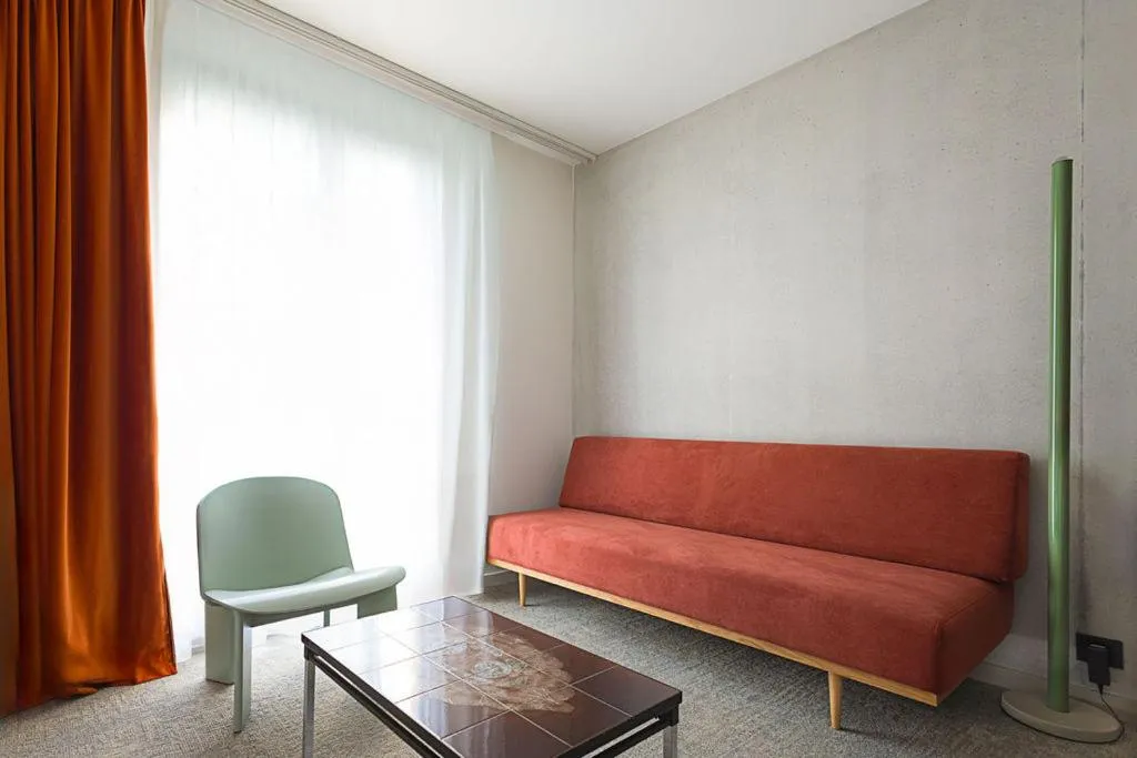 Bed in Hôtel Vertime