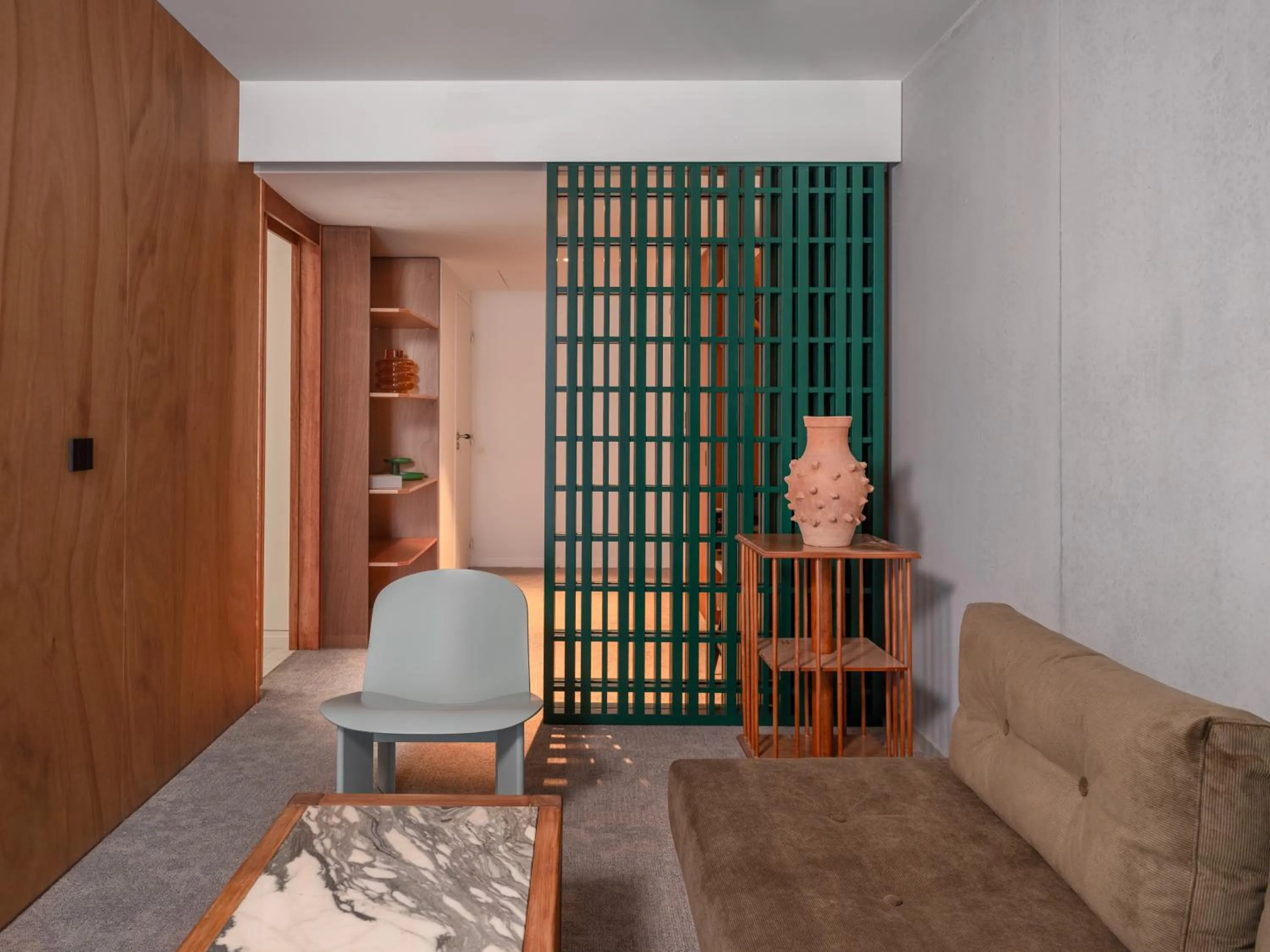 Living room in Hôtel Vertime