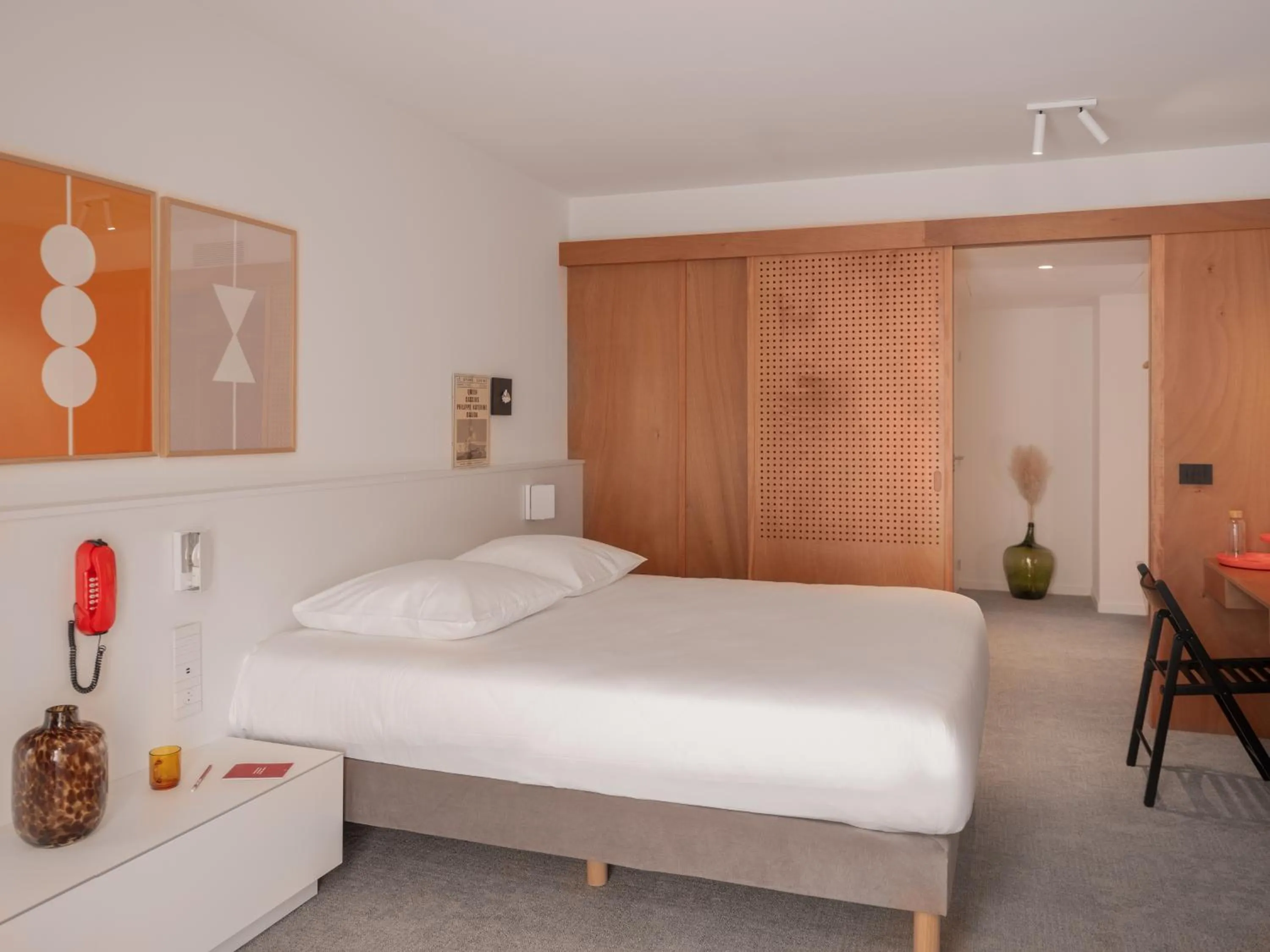 Bedroom, Bed in Hôtel Vertime