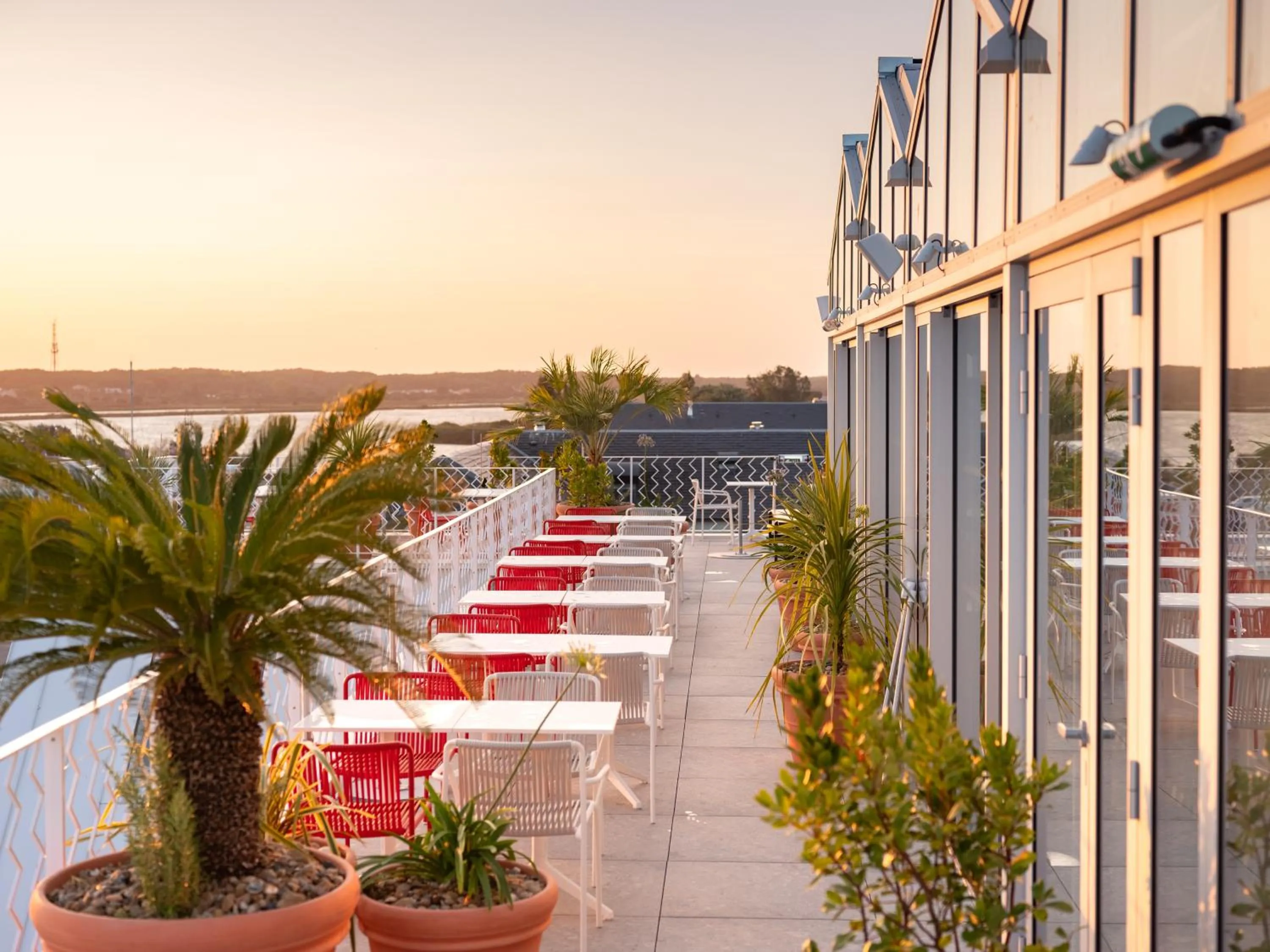 Balcony/Terrace in Hôtel Vertime