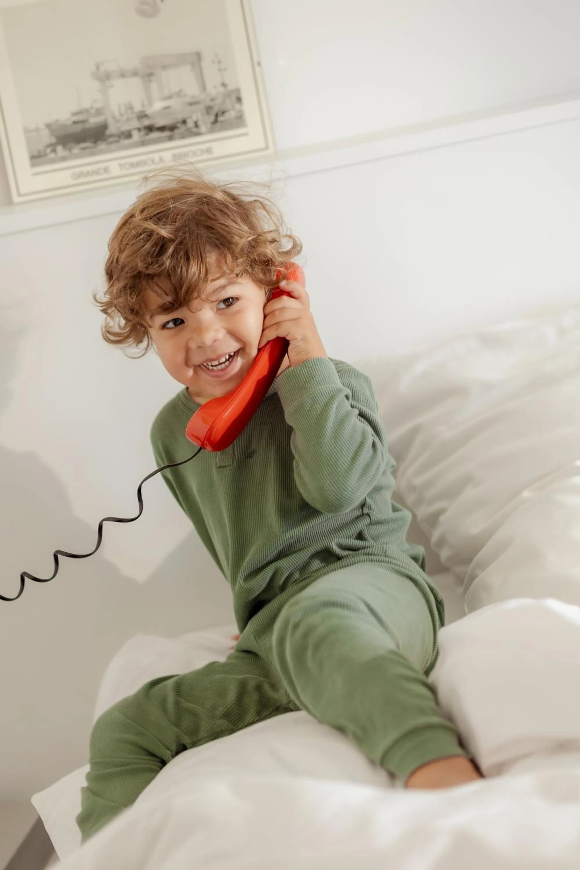 Bed in Hôtel Vertime