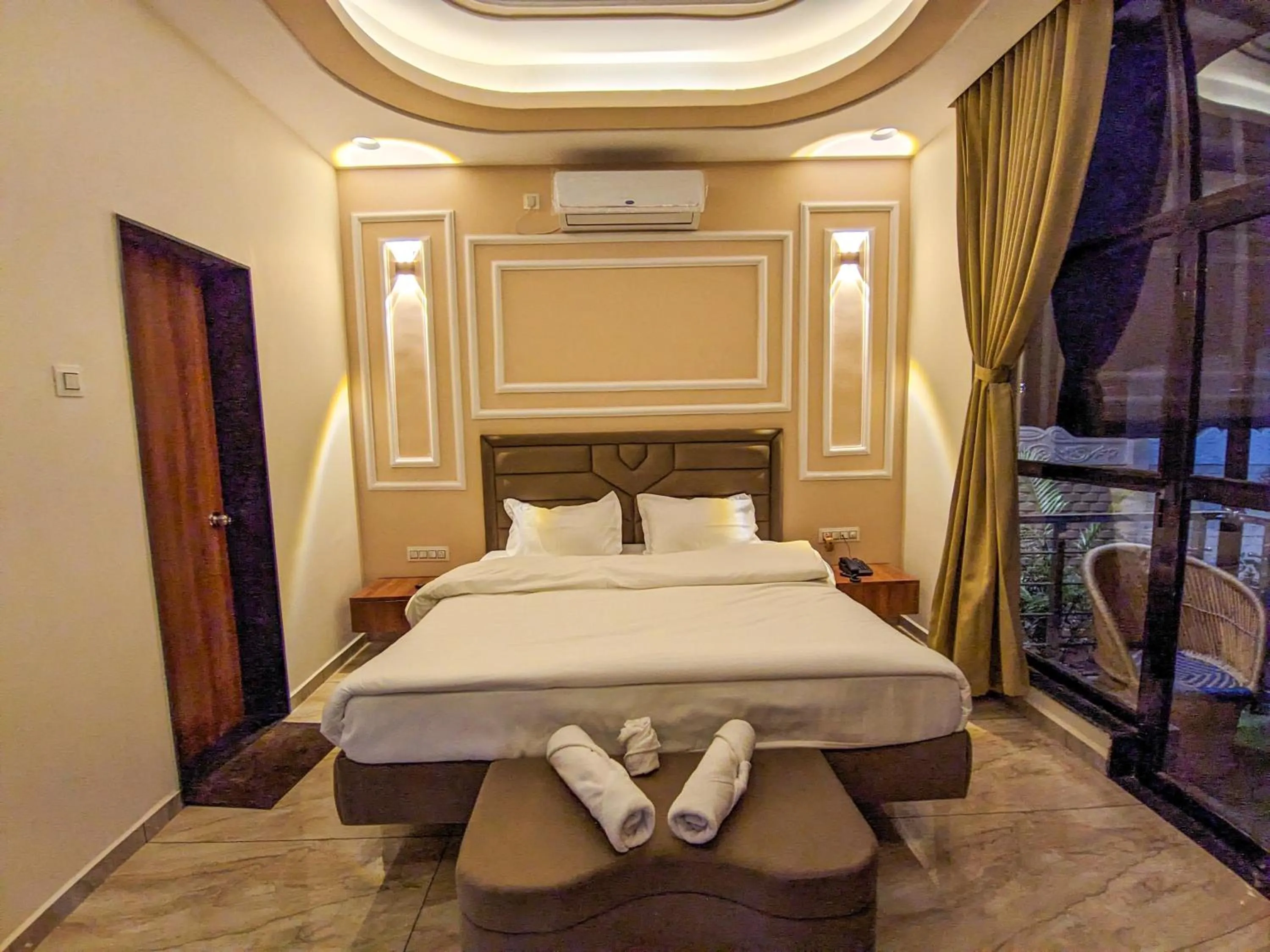 Bed in The Royal Rivera Resort