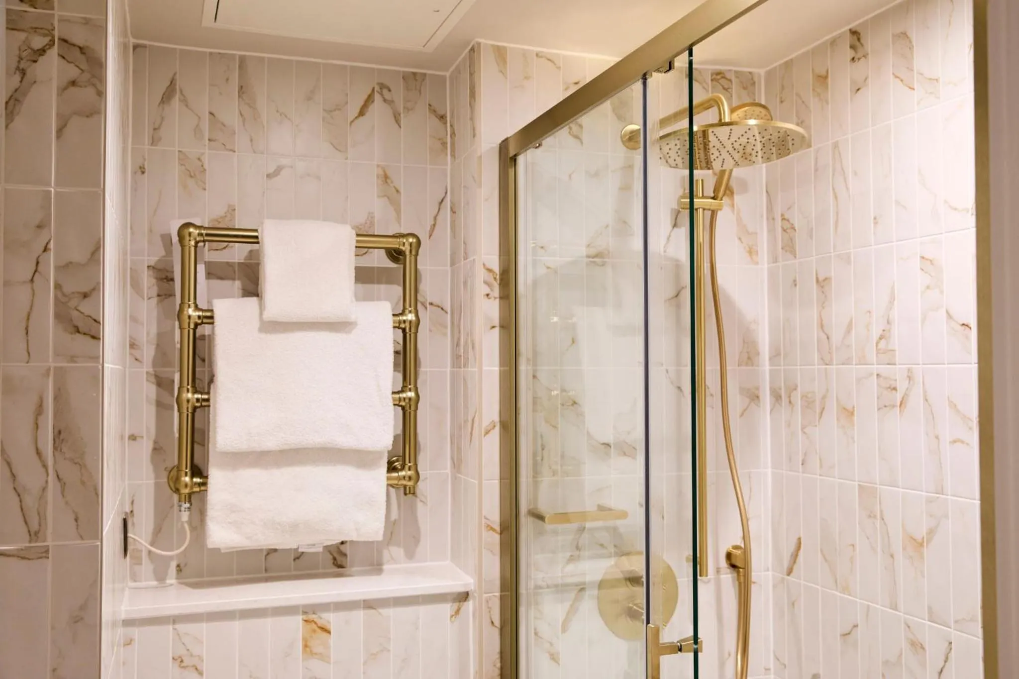 Shower in Francis Hotel Bath