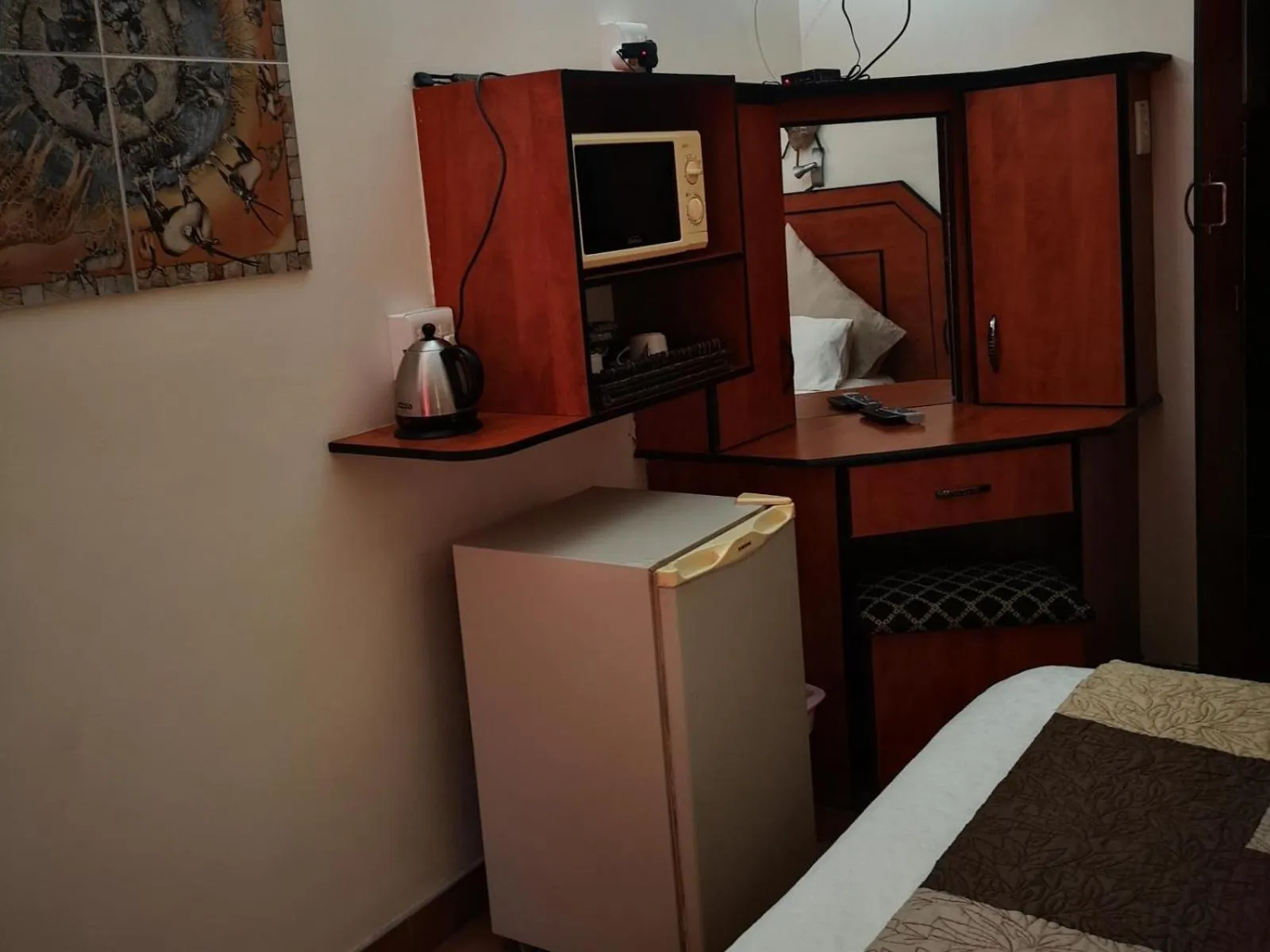 Kitchen or kitchenette in Dolphin Coast B&B / Self catering