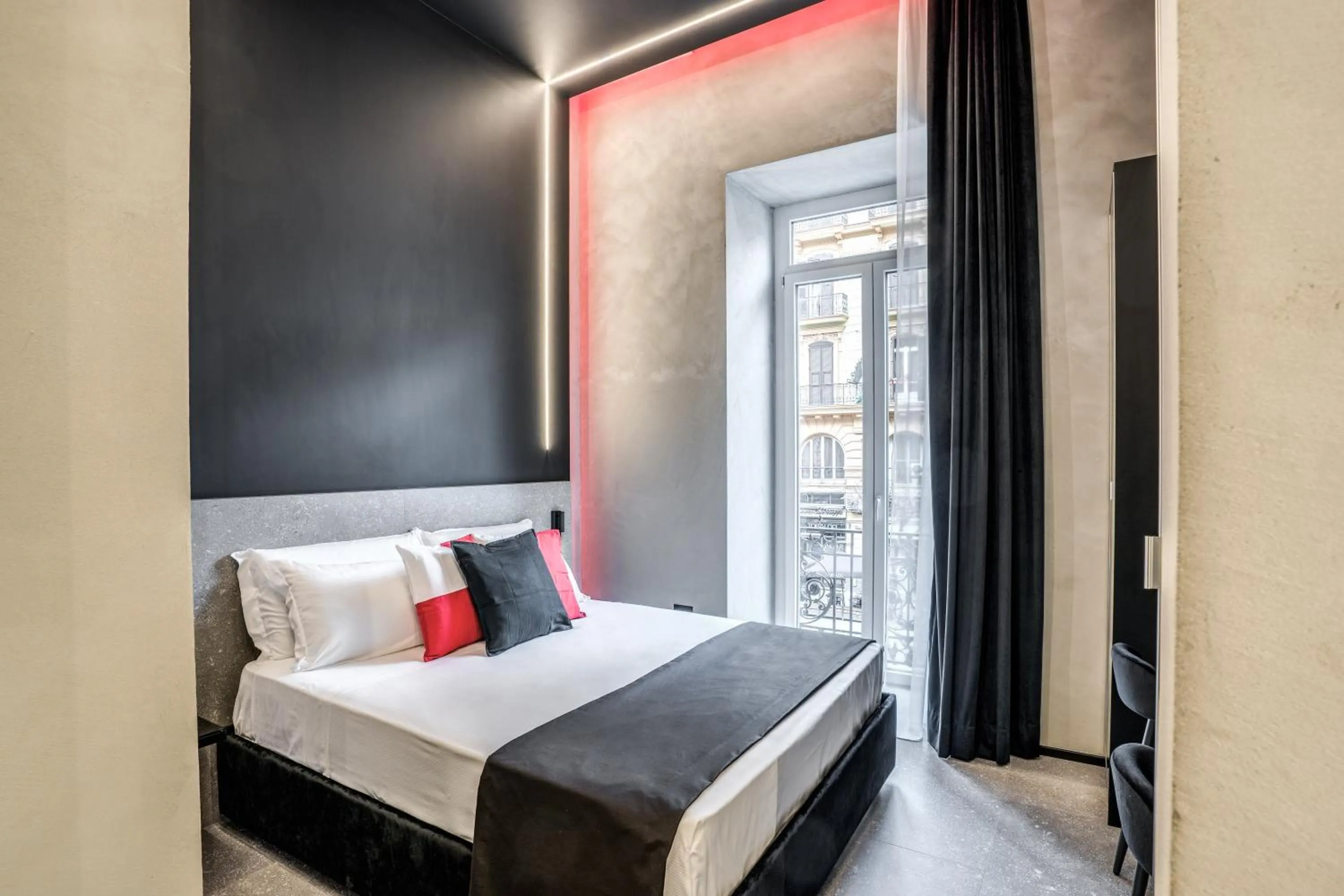 Bed in Gallery Experience Napoli