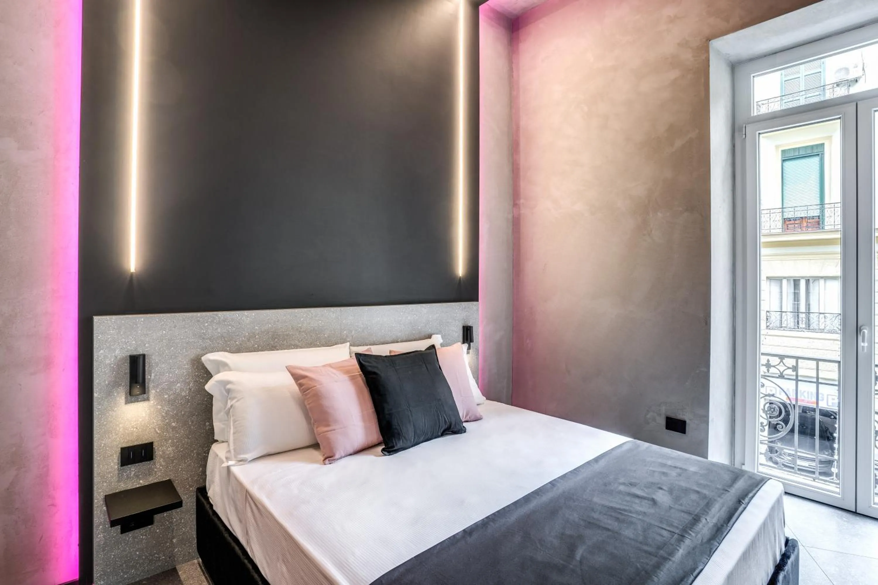 Bed in Gallery Experience Napoli