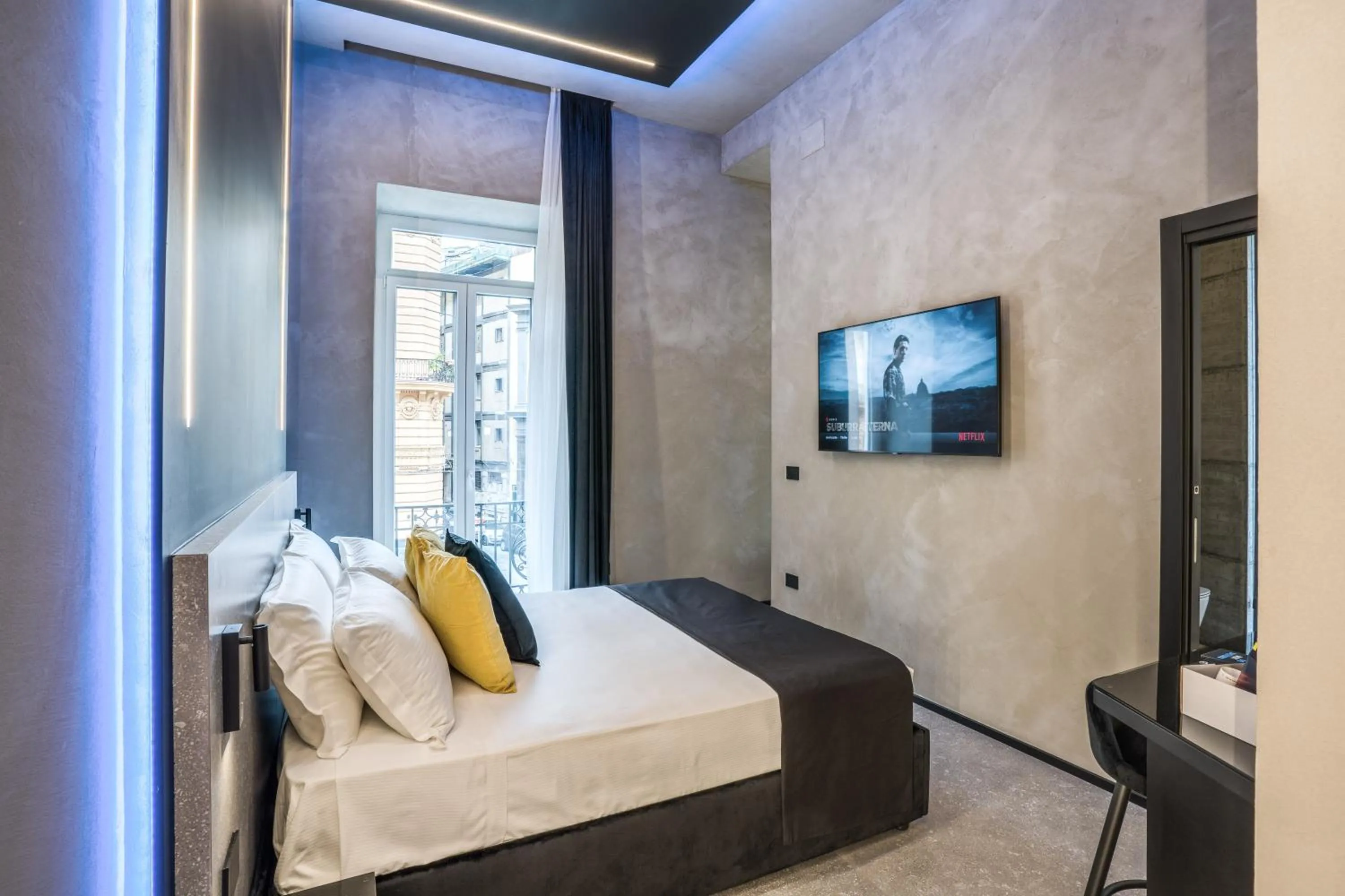 Bed in Gallery Experience Napoli