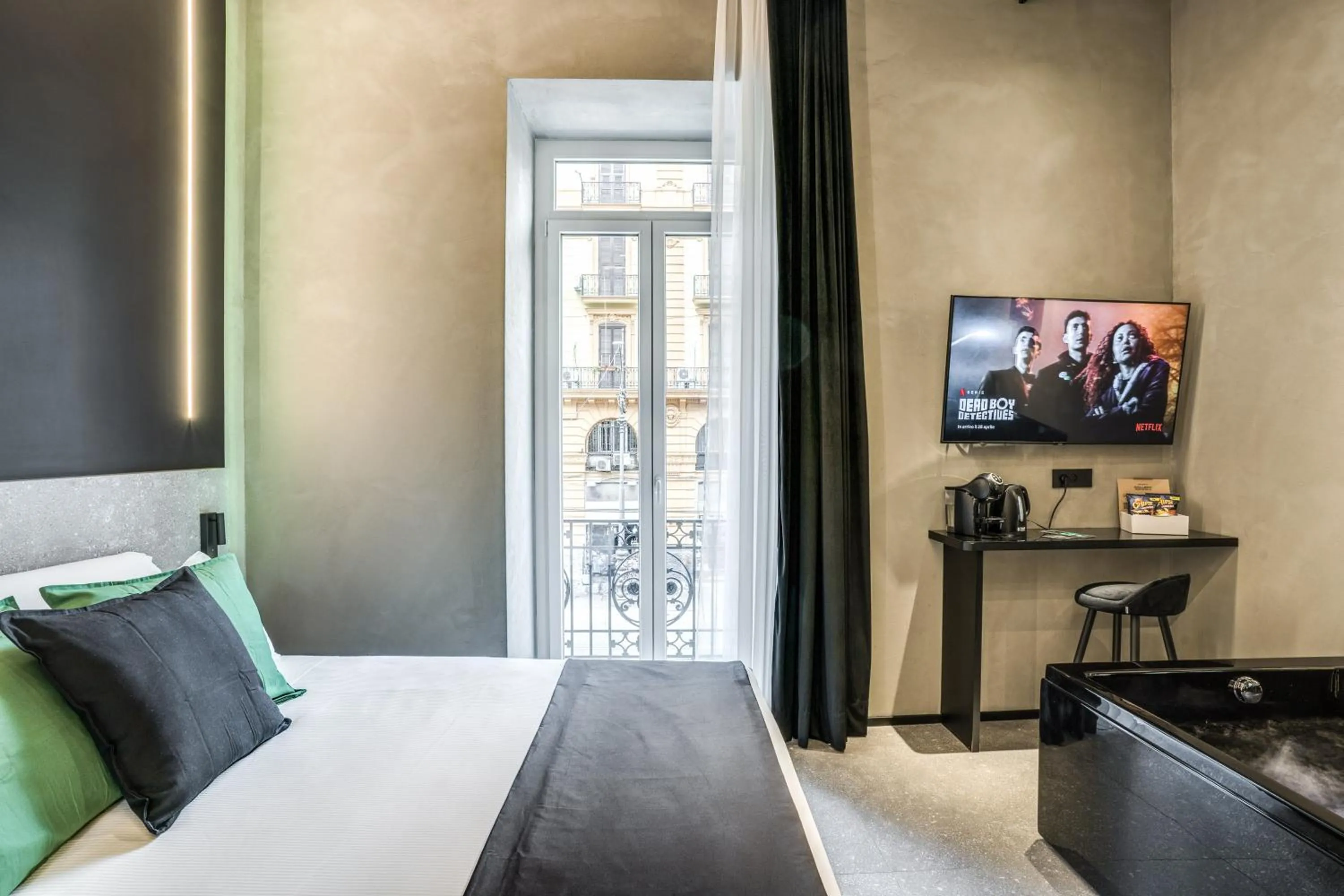 Bed in Gallery Experience Napoli