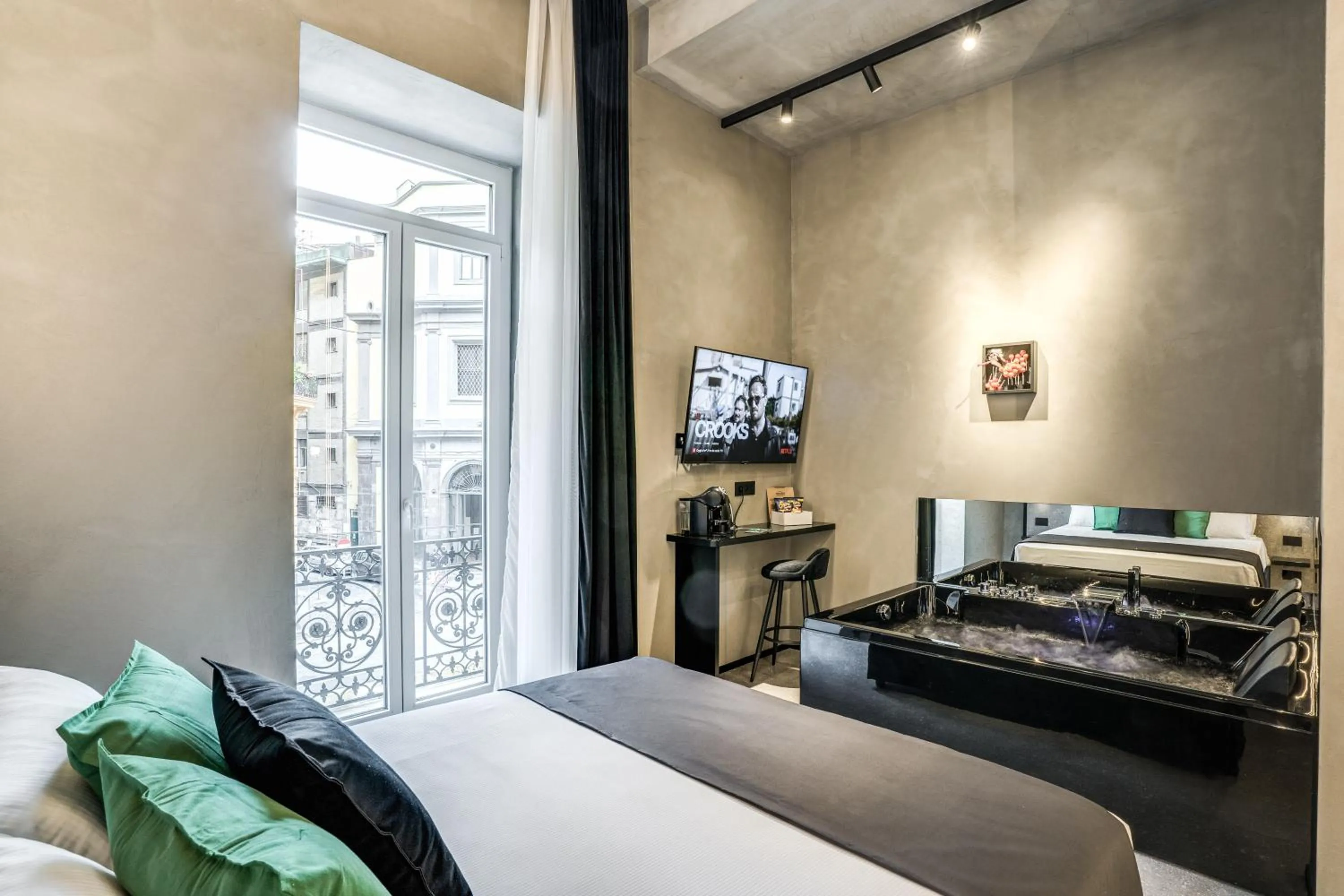 Bed in Gallery Experience Napoli