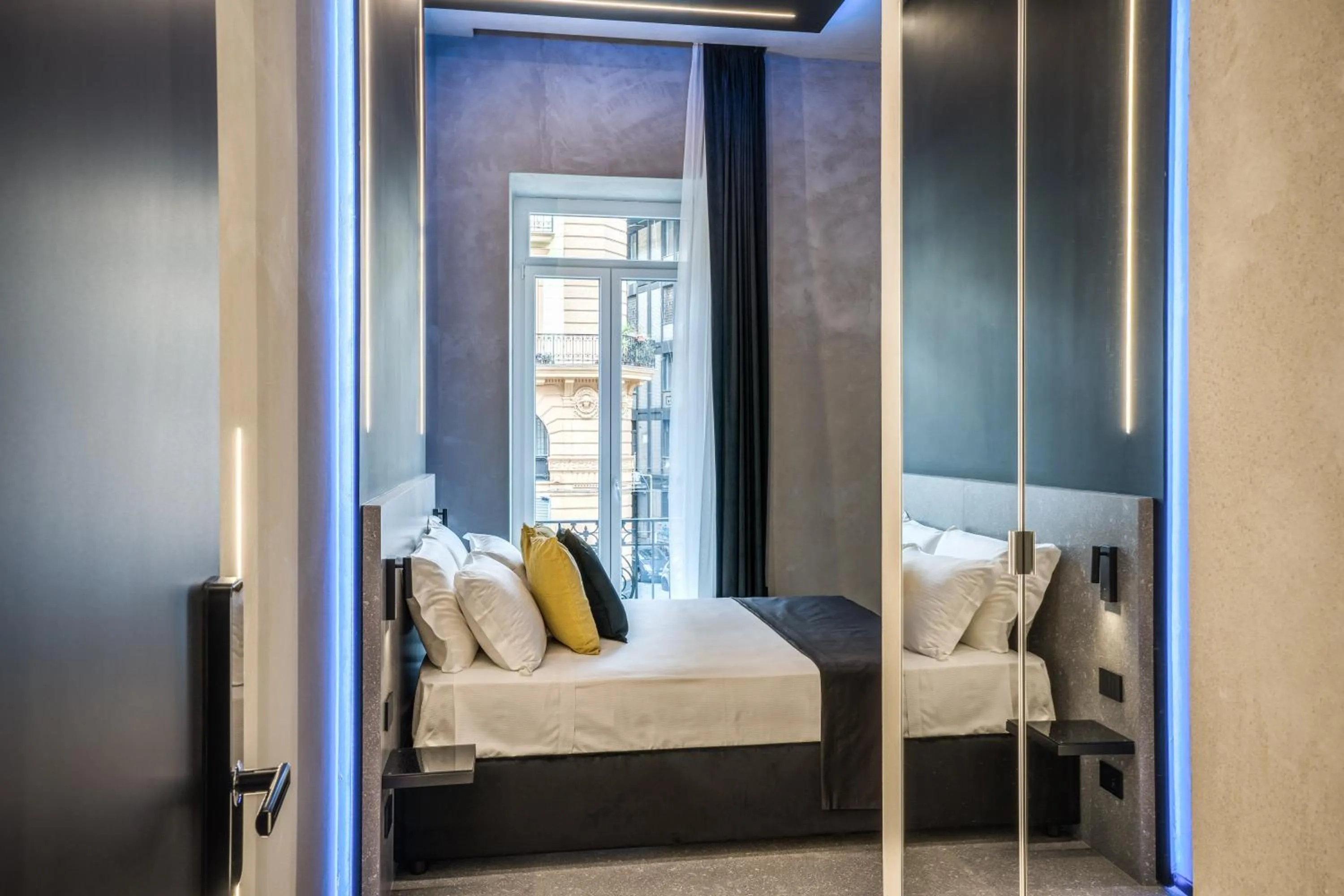 Bed in Gallery Experience Napoli