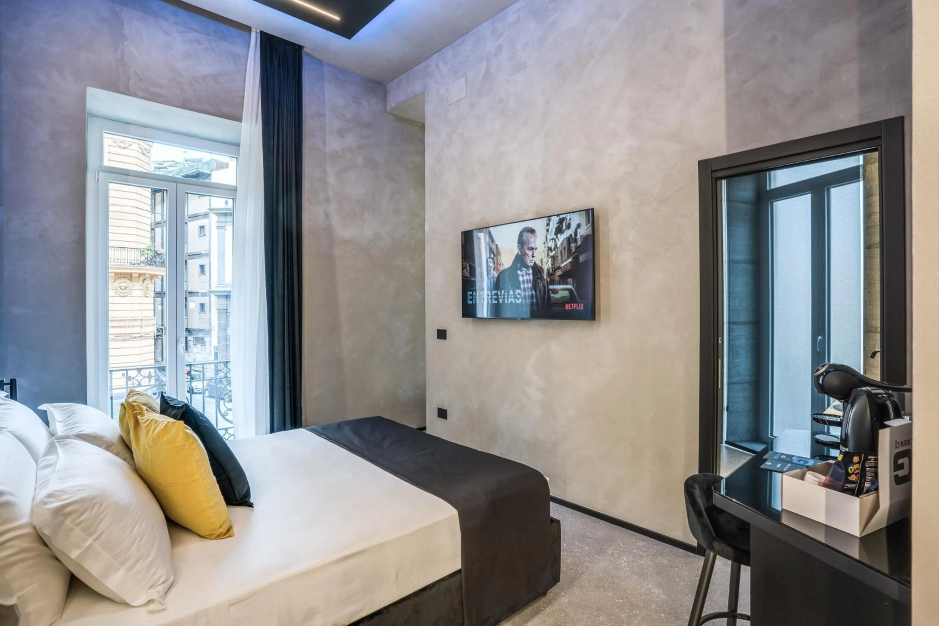 Bed in Gallery Experience Napoli
