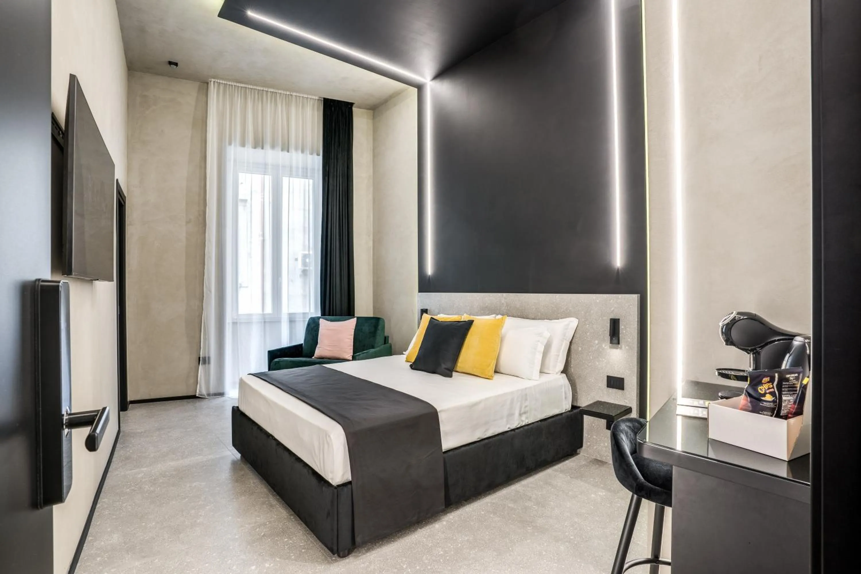 Bed in Gallery Experience Napoli
