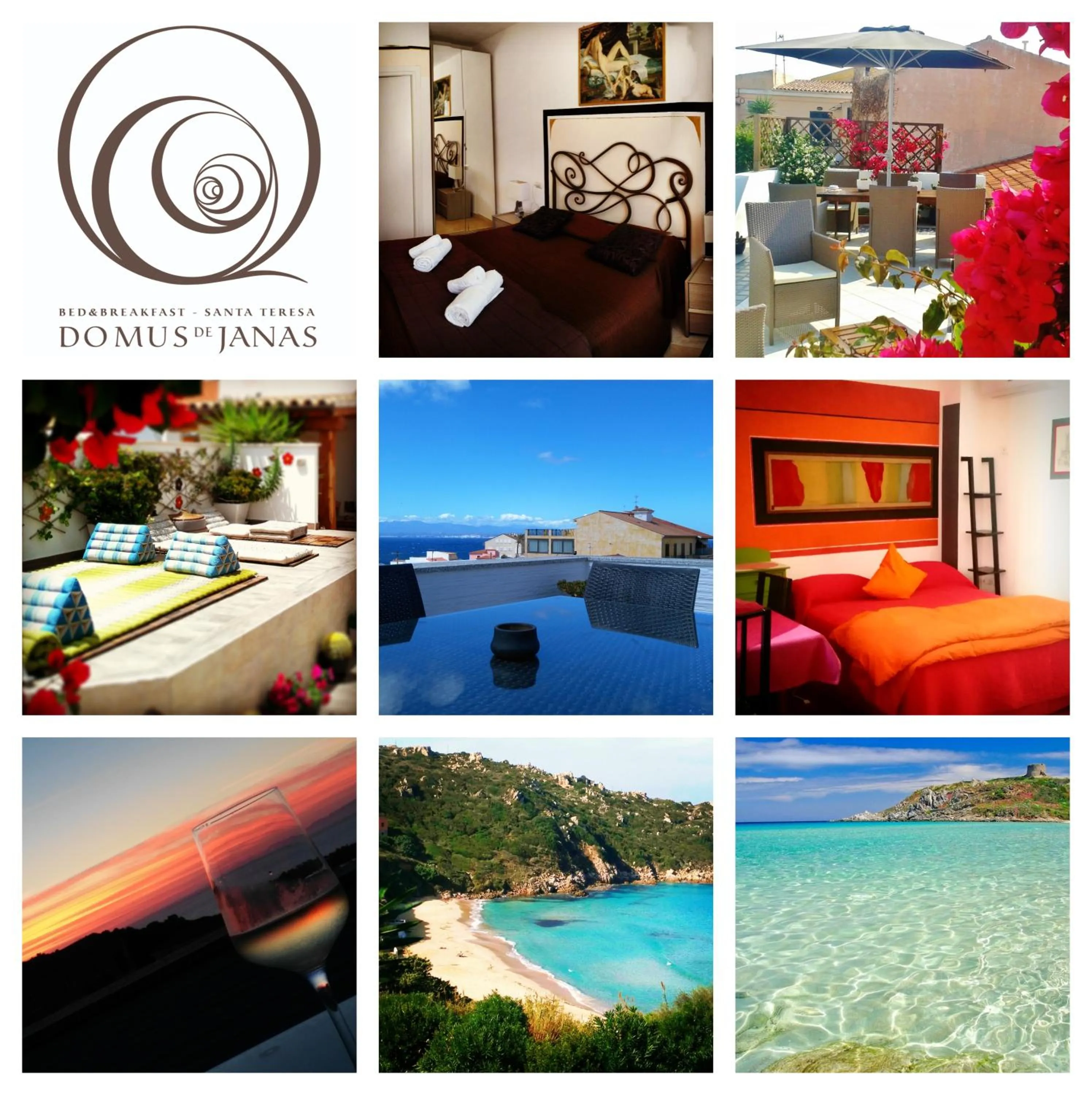 Property logo or sign in B&B Domus de Janas Santa Teresa Gallura