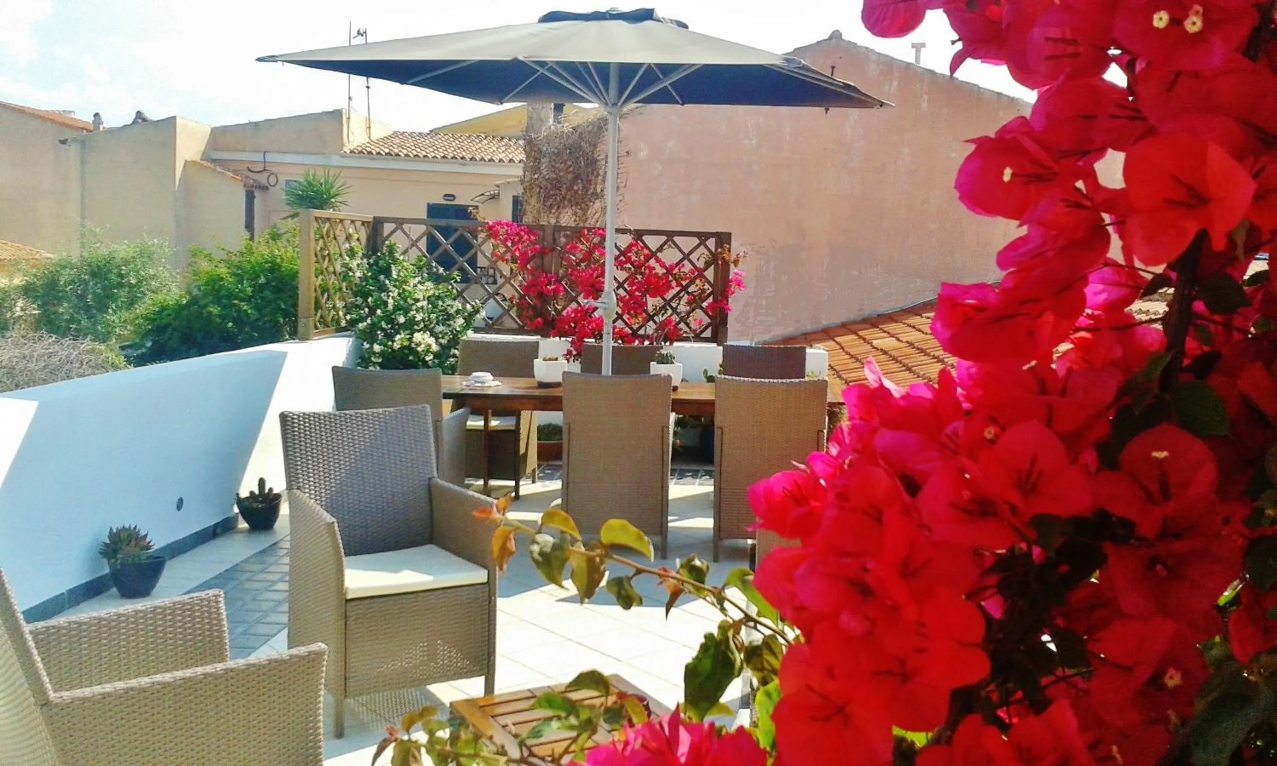 Balcony/Terrace in B&B Domus de Janas Santa Teresa Gallura