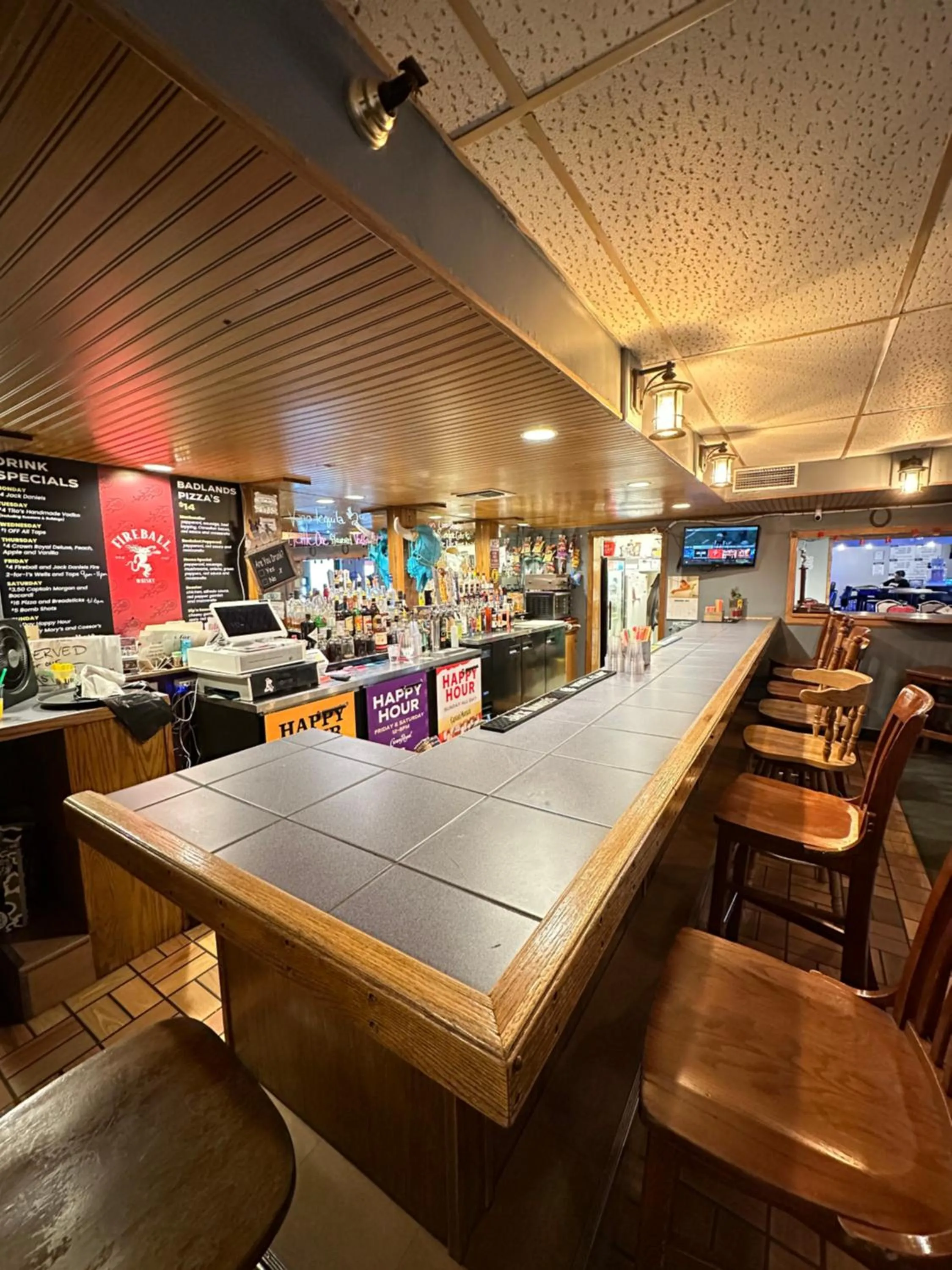 Communal lounge/ TV room in Days Inn by Wyndham Mandan Bismarck Area