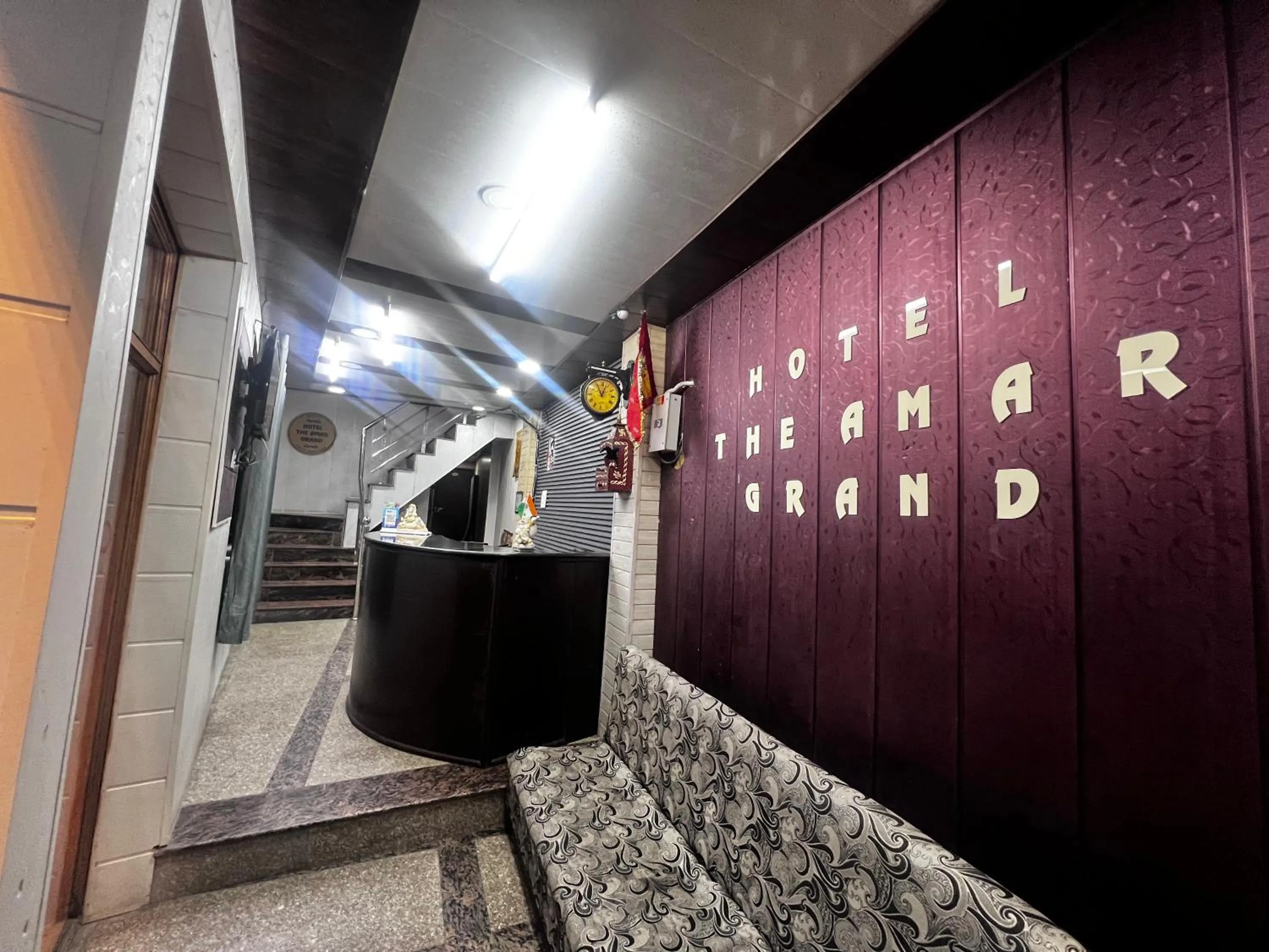 Lobby or reception in Hotel The Amar Grand