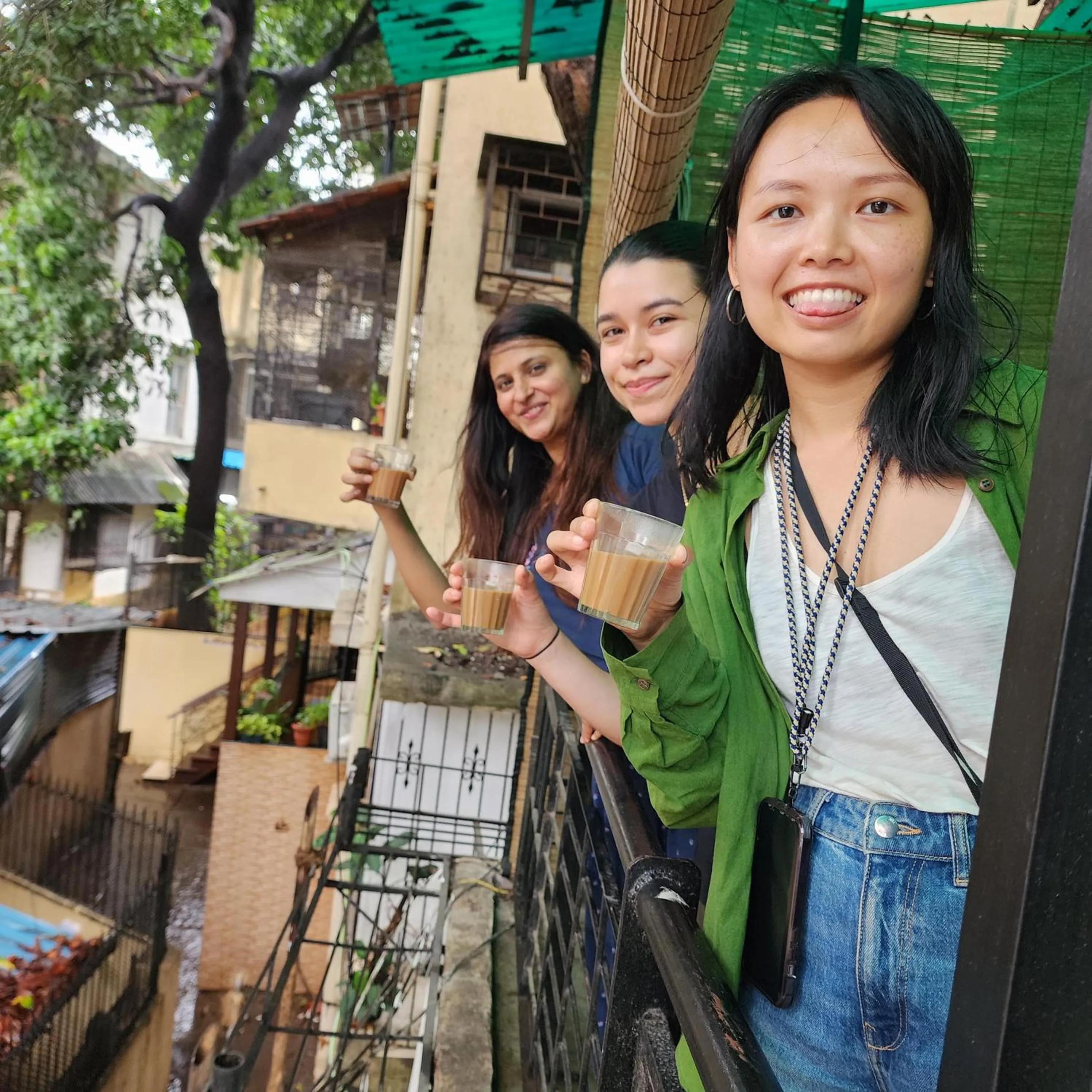 People in Hammock Hostels - Bandra