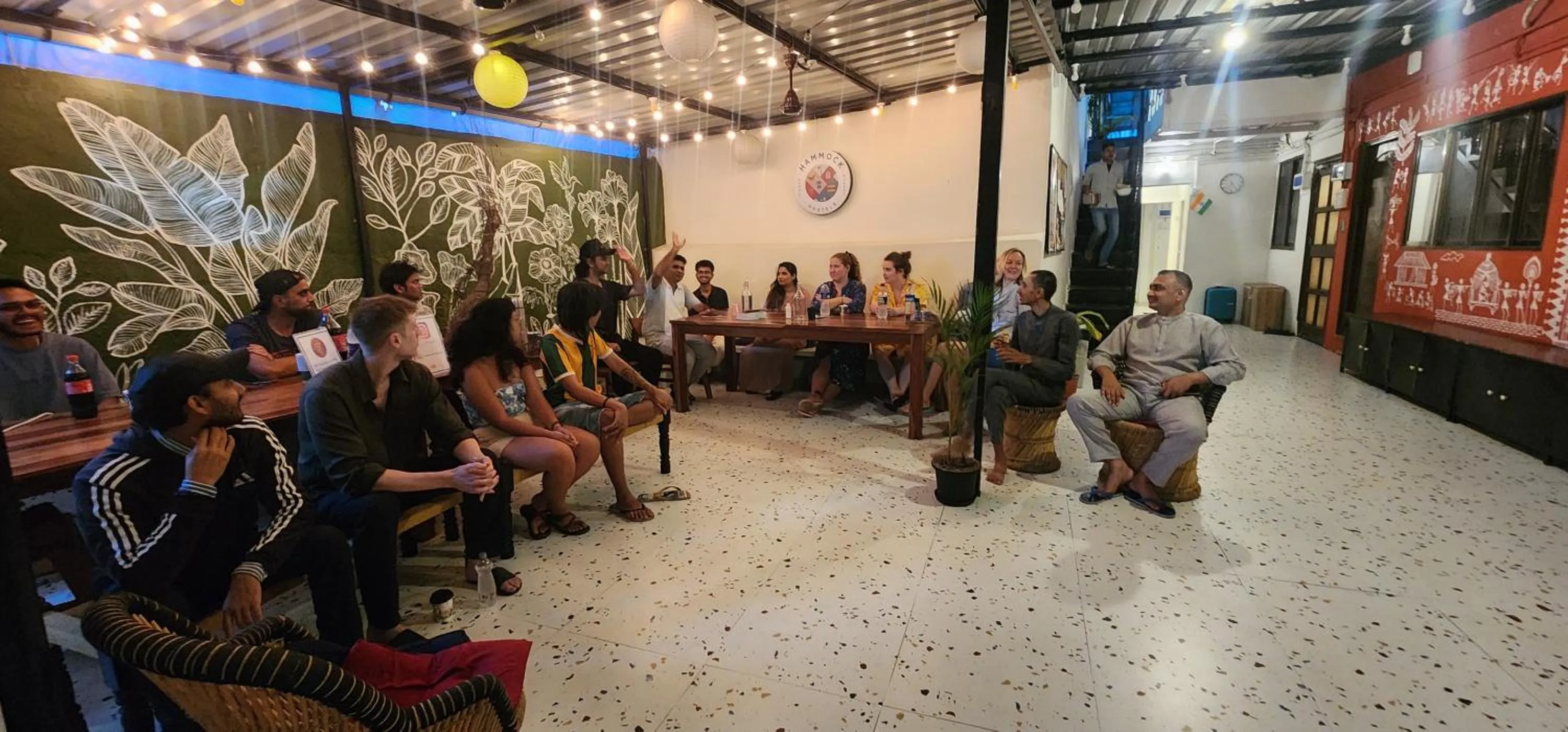 Lobby or reception in Hammock Hostels - Bandra