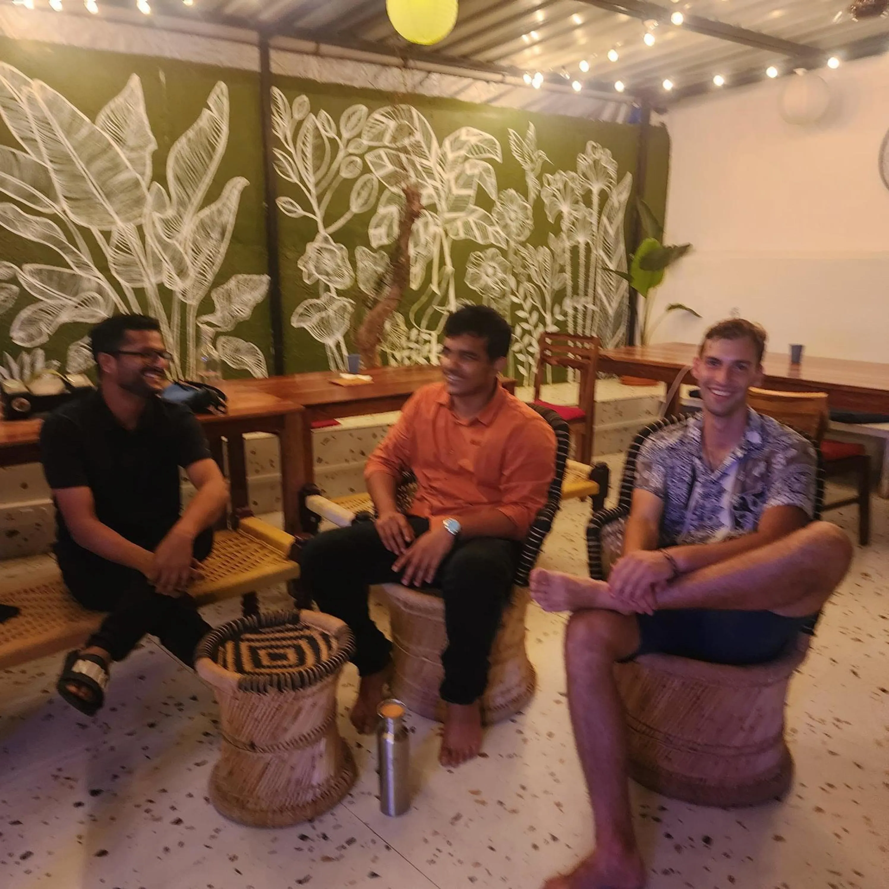 People in Hammock Hostels - Bandra