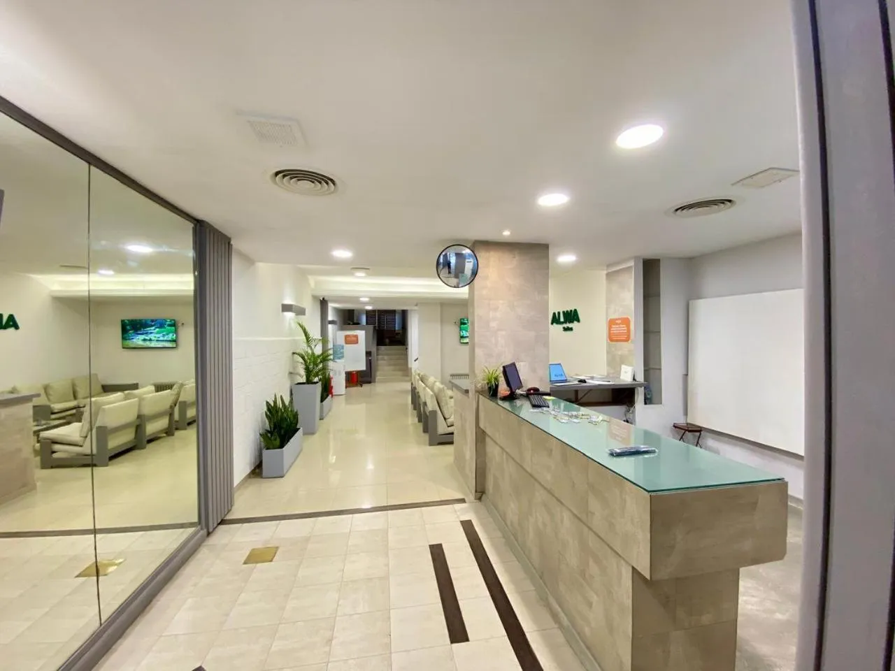 Lobby or reception in ALWA Suites