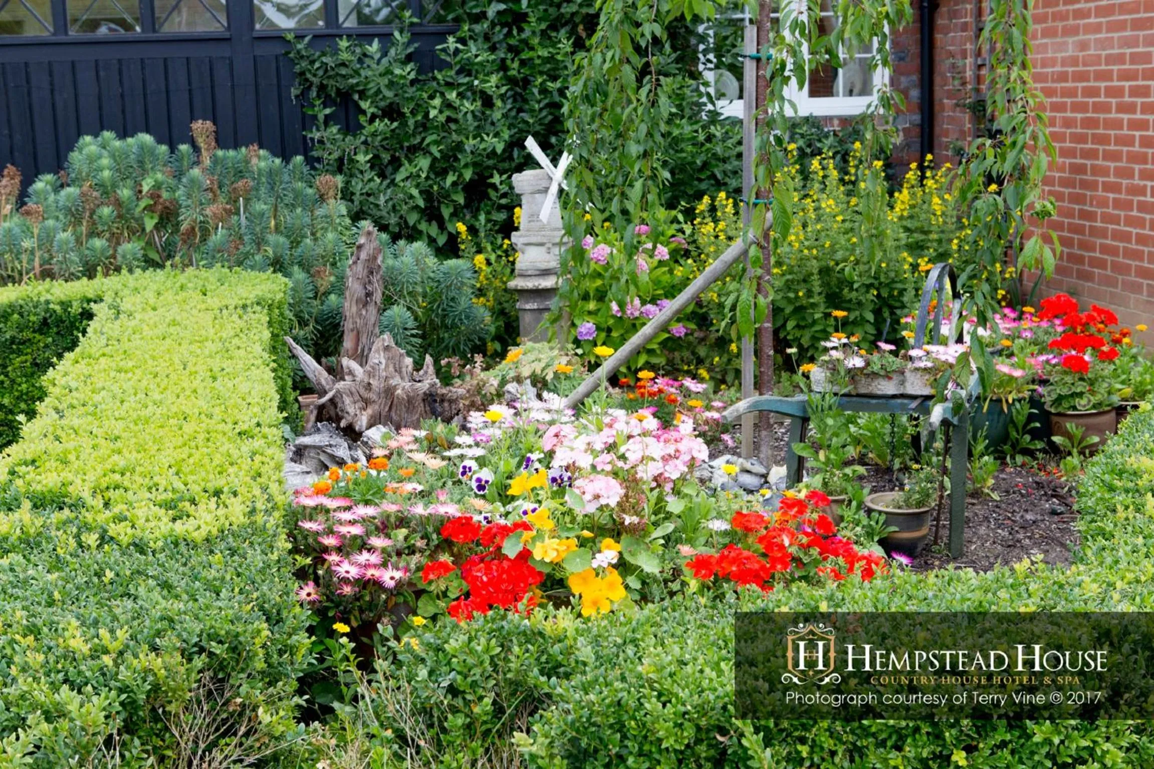 Garden in Hempstead House Hotel & Restaurant