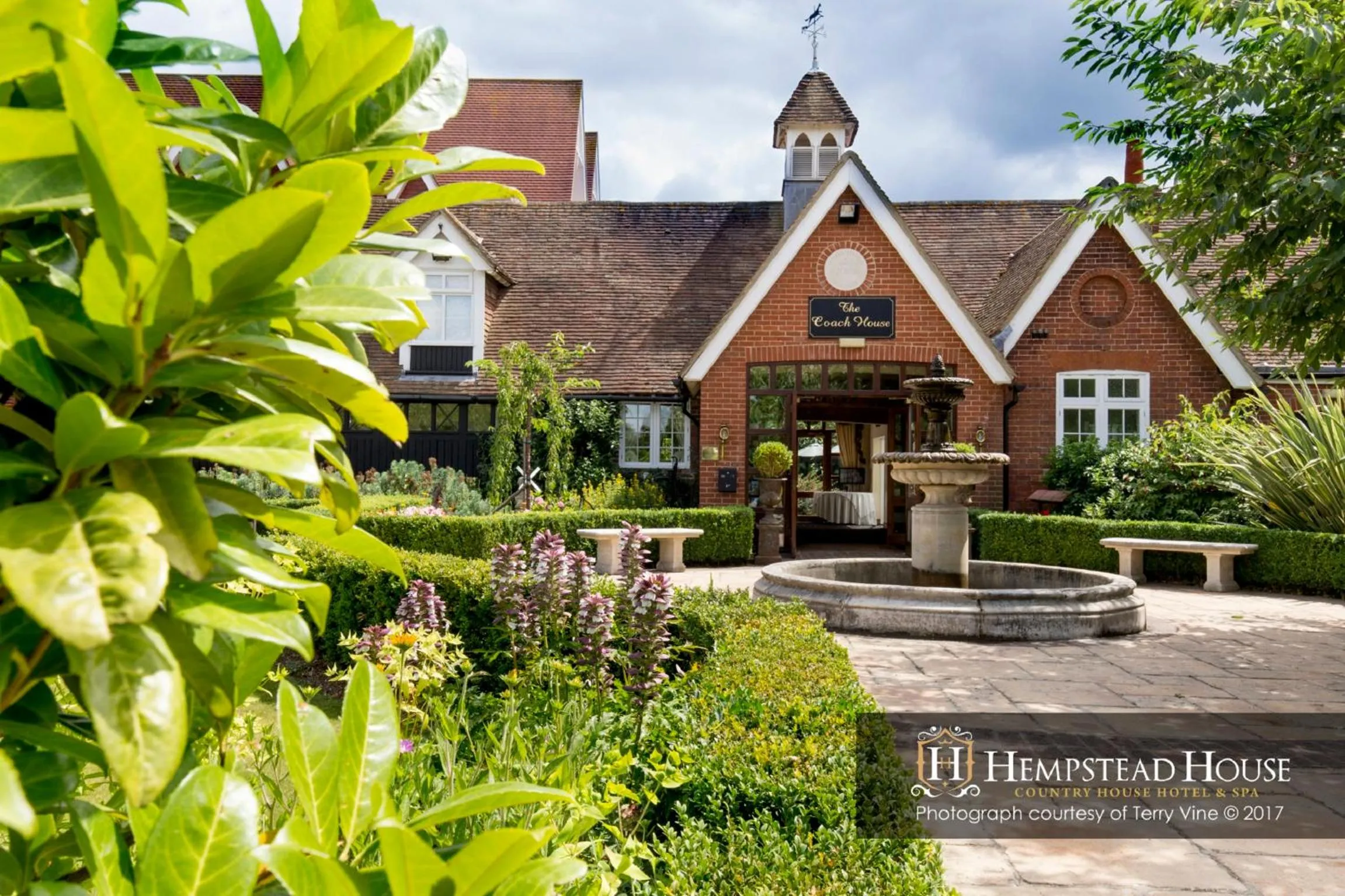 Garden in Hempstead House Hotel & Restaurant