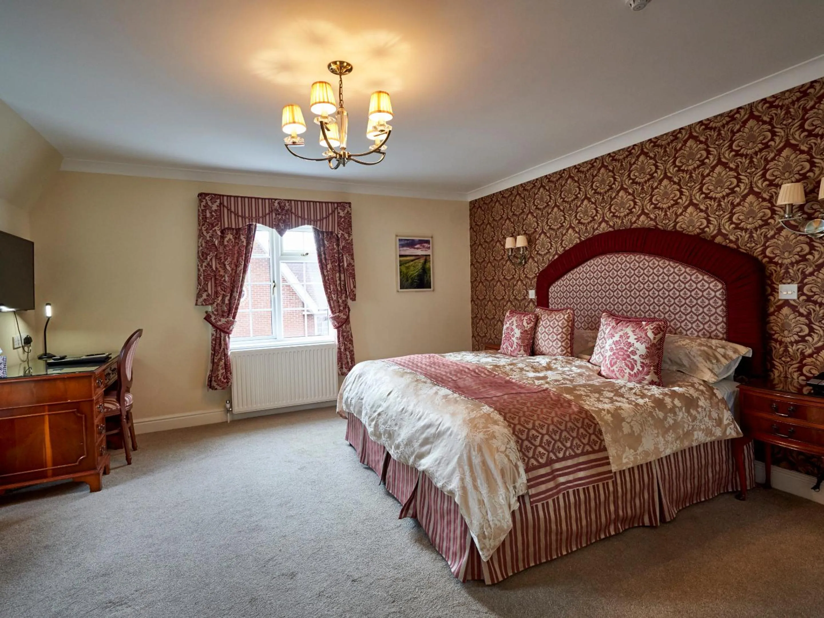 Photo of the whole room, Bed in Hempstead House Hotel & Restaurant