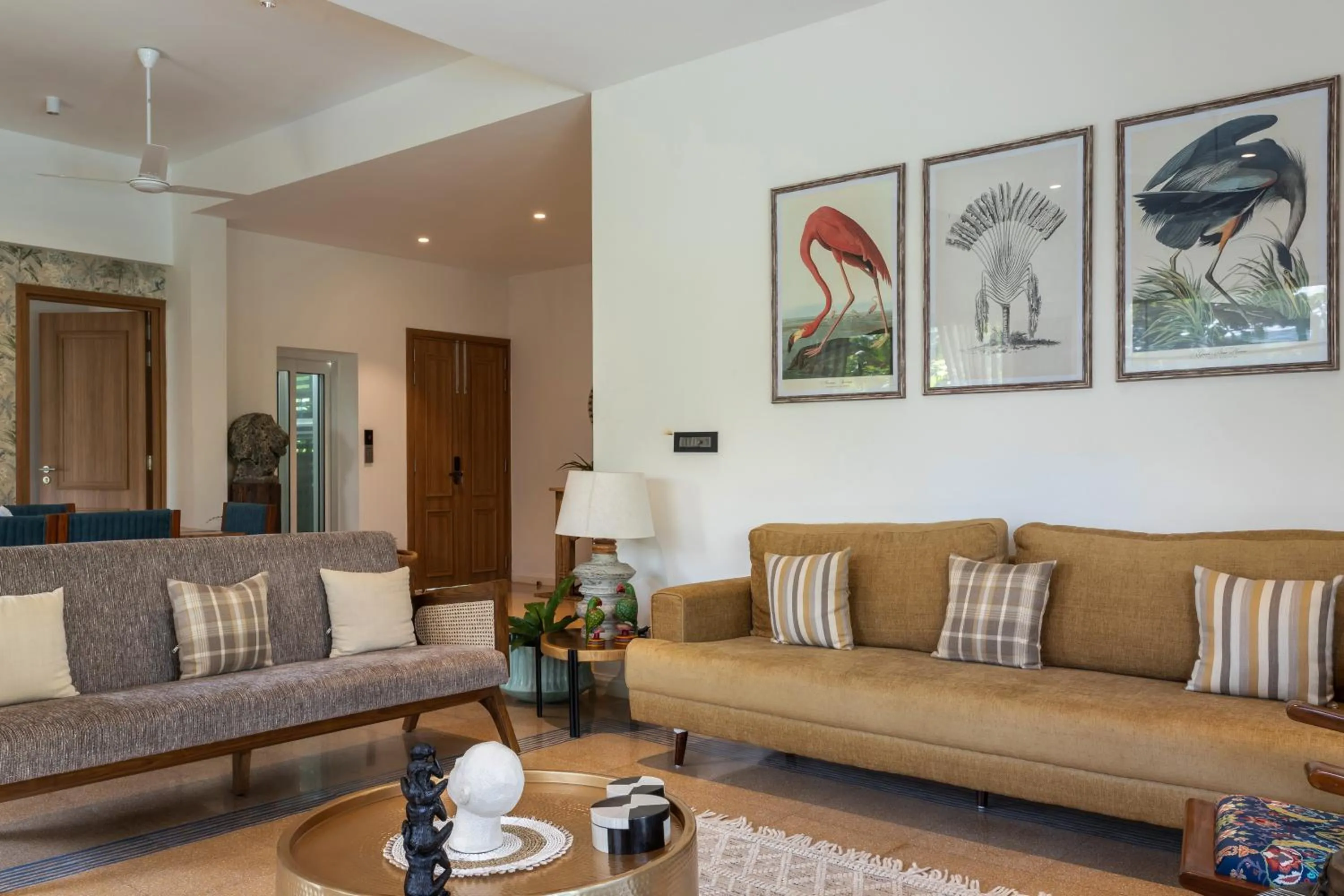 Living room in HIREAVILLA Villa Inaari - 5BHK with Private Pool in Anjuna