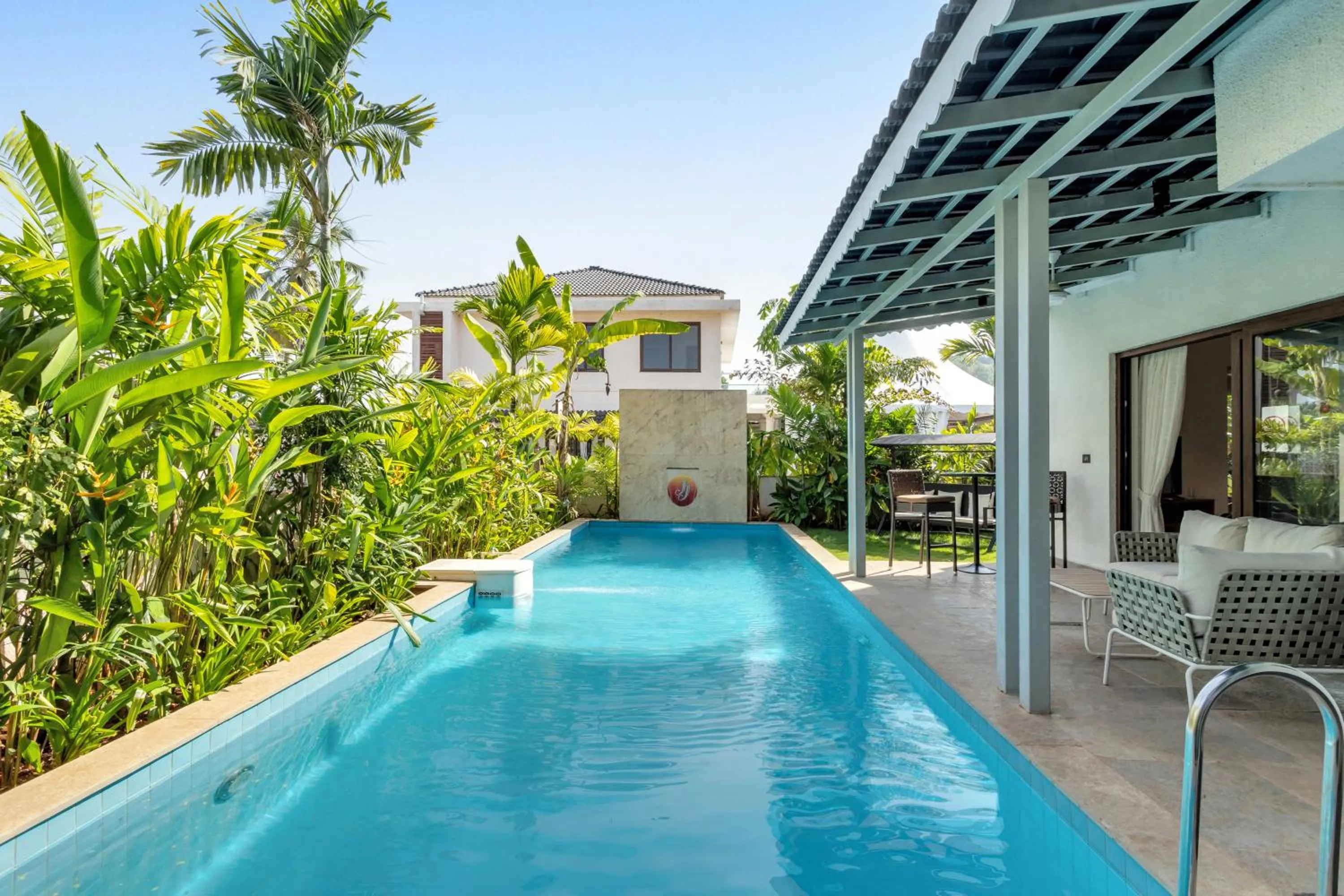 Patio in HIREAVILLA Villa Inaari - 5BHK with Private Pool in Anjuna