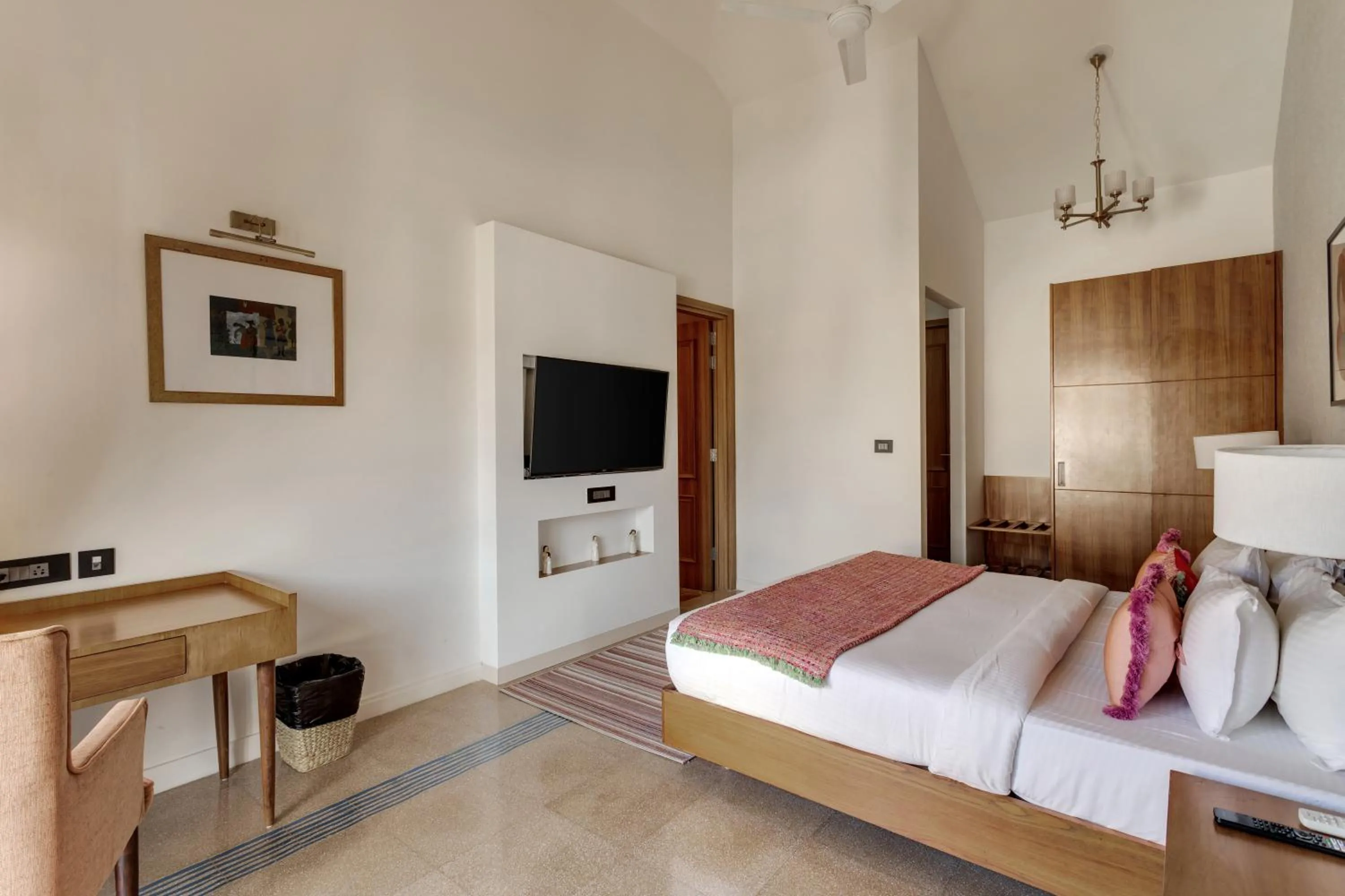 Bed in HIREAVILLA Villa Inaari - 5BHK with Private Pool in Anjuna