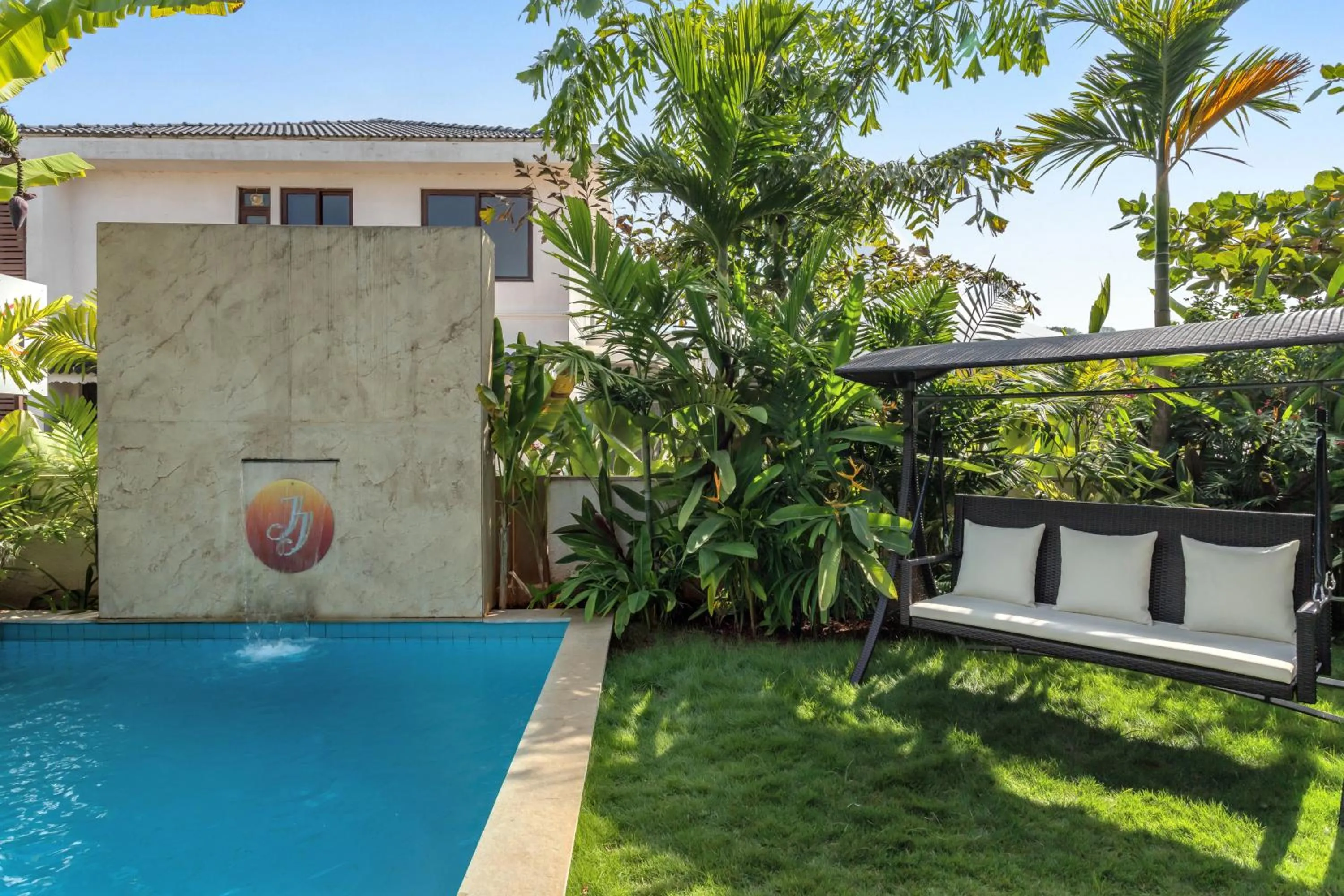 Patio in HIREAVILLA Villa Inaari - 5BHK with Private Pool in Anjuna
