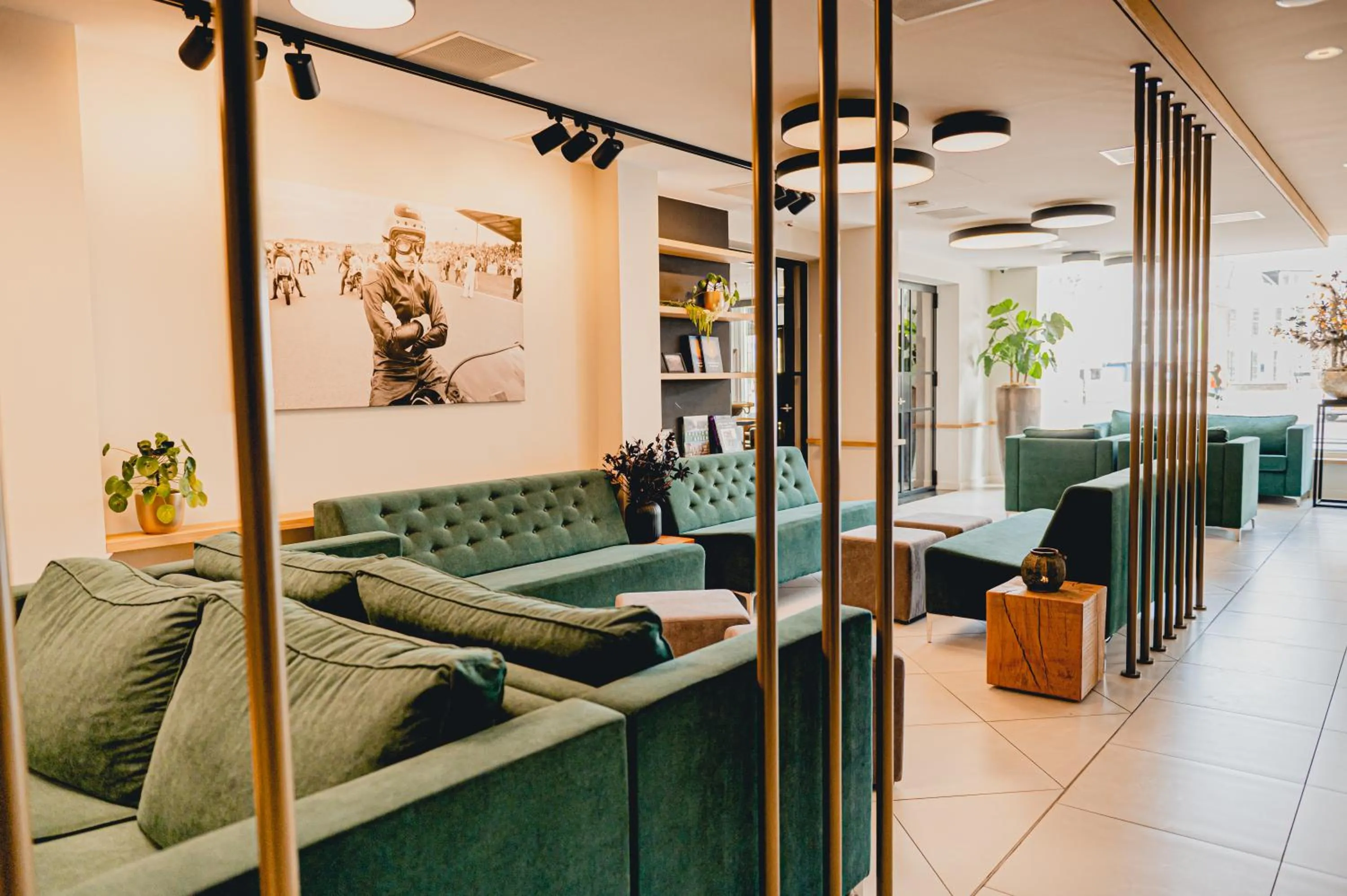 Lobby or reception in City Hotel de Jonge