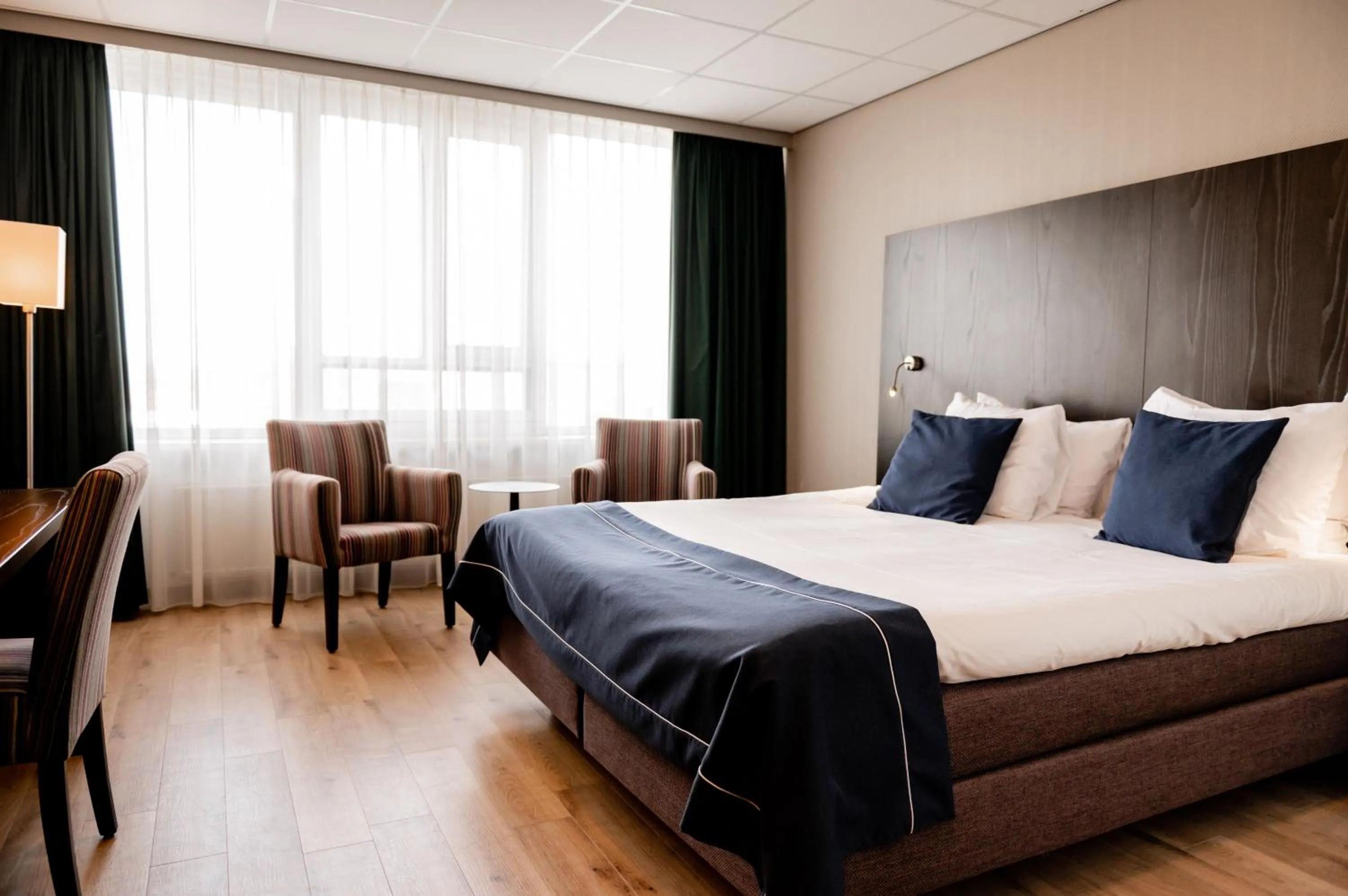 Bed in City Hotel de Jonge