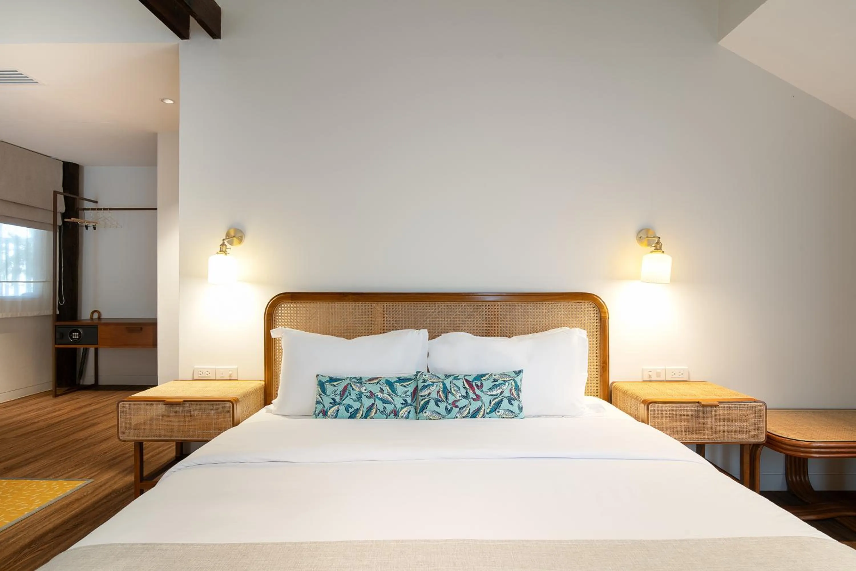 Bedroom, Bed in Syama Residence and Café