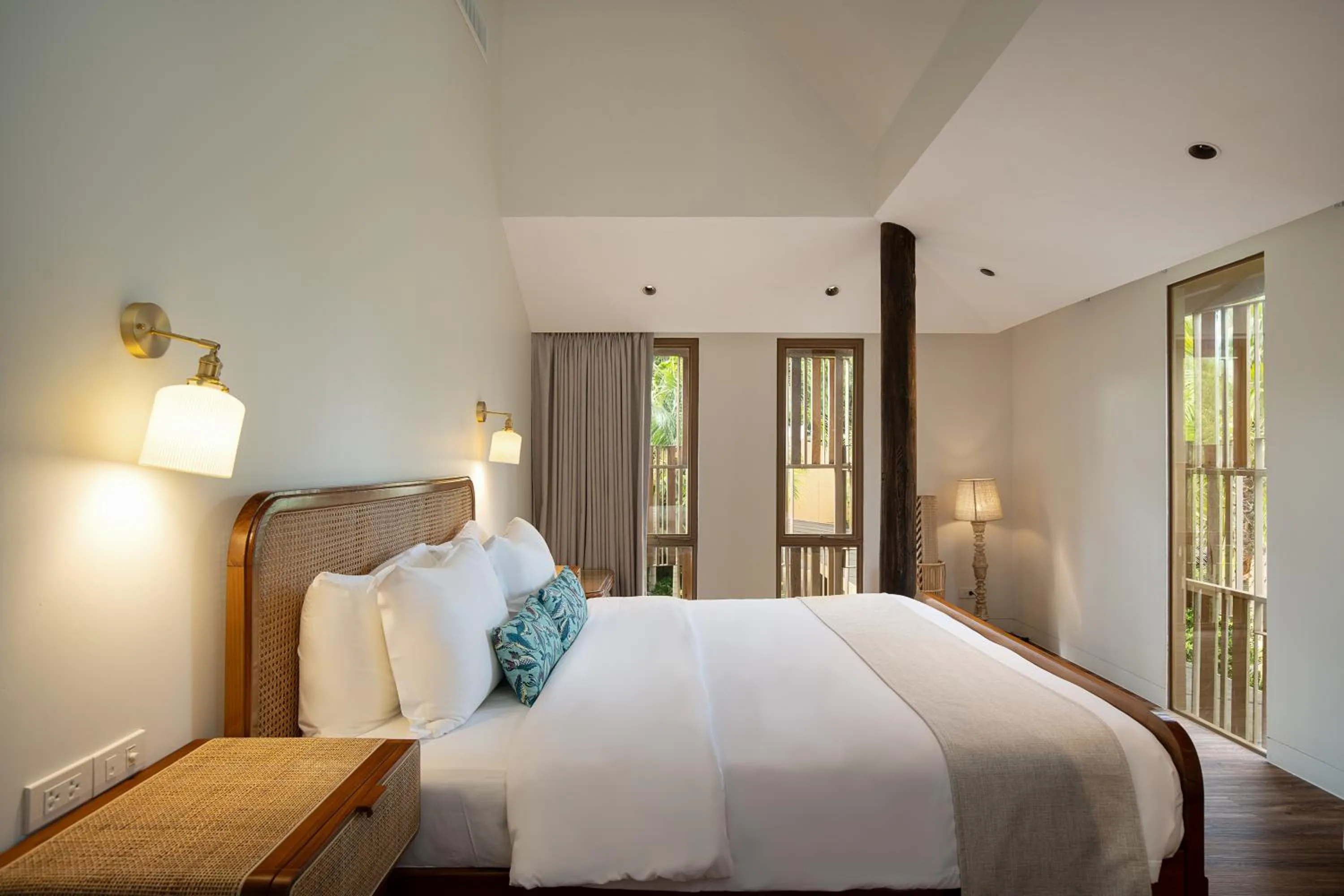 Bed in Syama Residence and Café