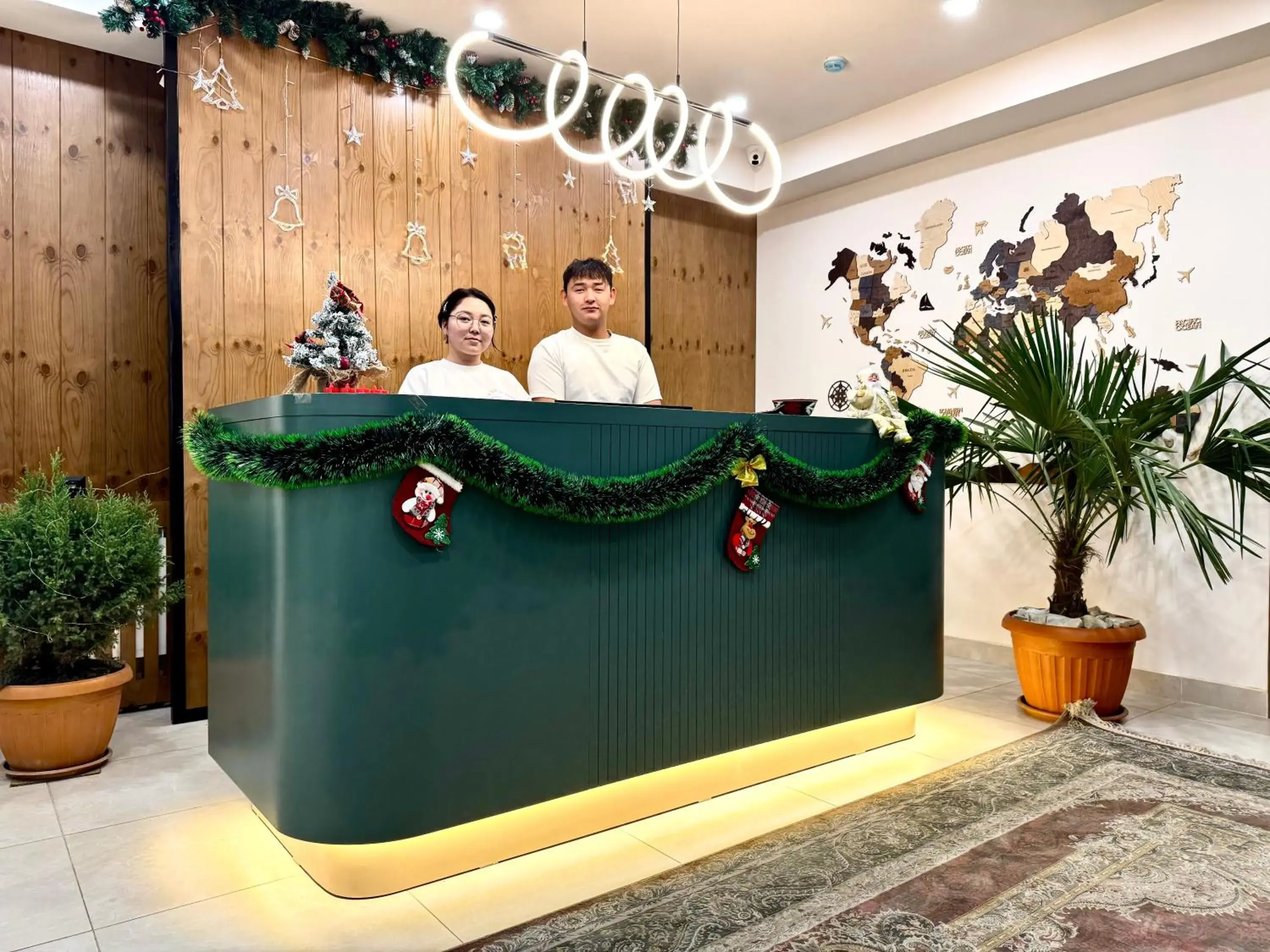 Lobby or reception in Akjola Lobby or reception in Akjola