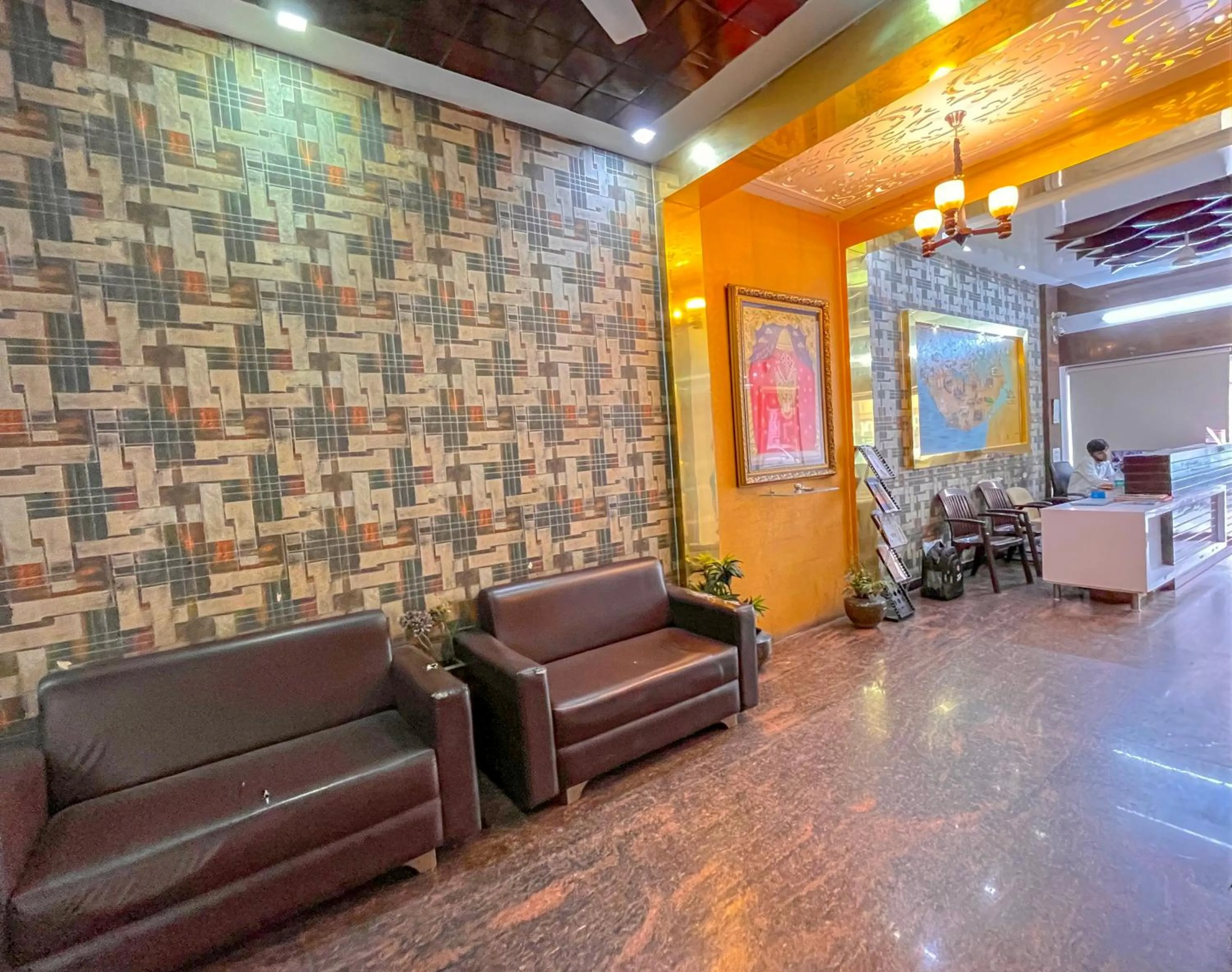 Lobby or reception in StayGuru Park View Residency
