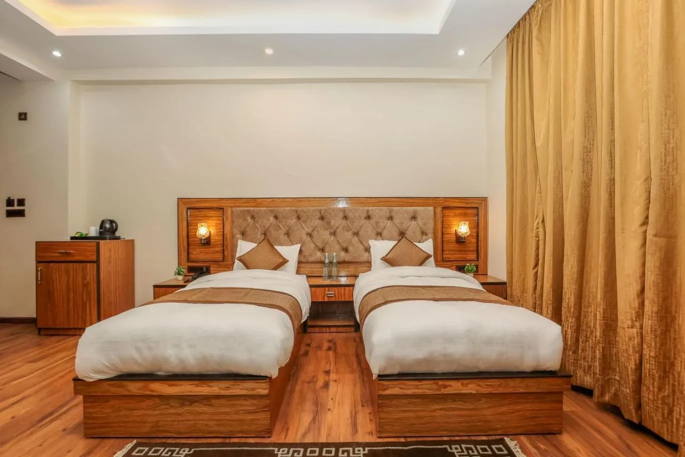 Bed in The Kart-Sey Ladakh