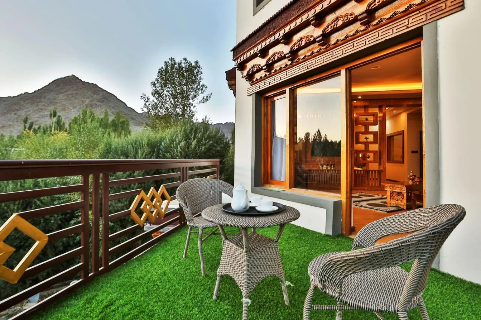 Balcony/Terrace in The Kart-Sey Ladakh