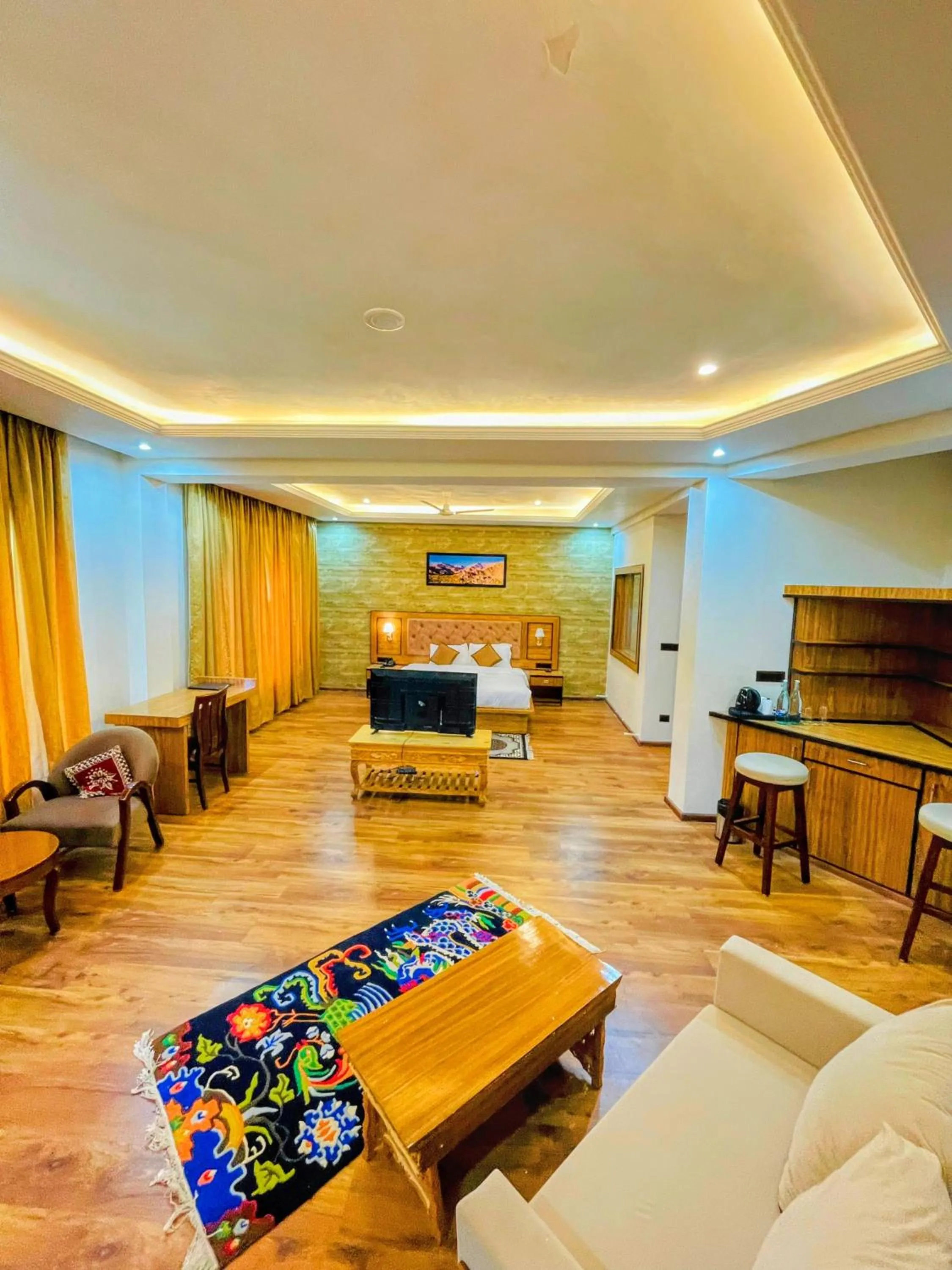 Photo of the whole room, Bed in The Kart-Sey Ladakh