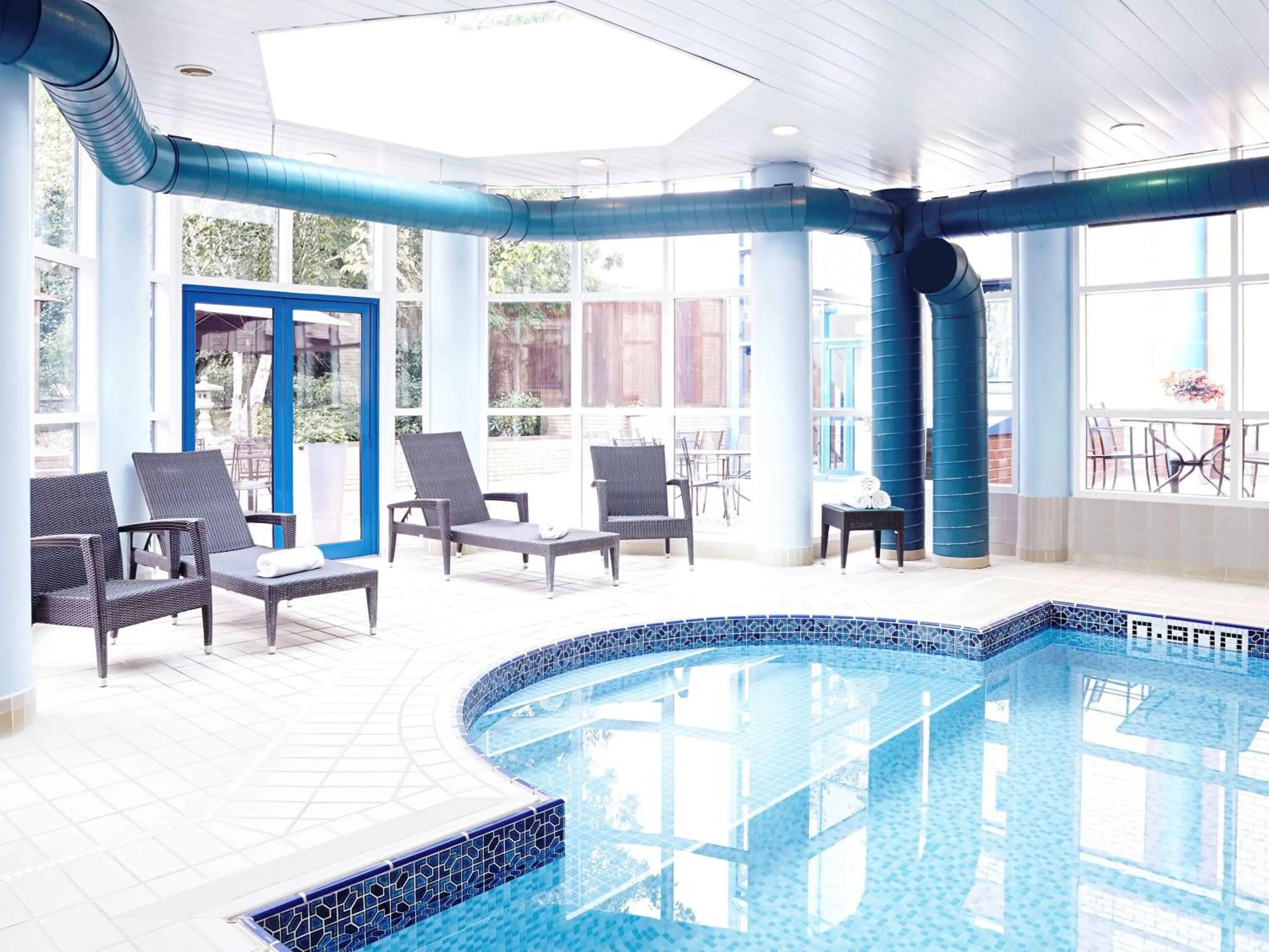 On site, Swimming Pool in Novotel London Heathrow Airport M4 Jct. 4