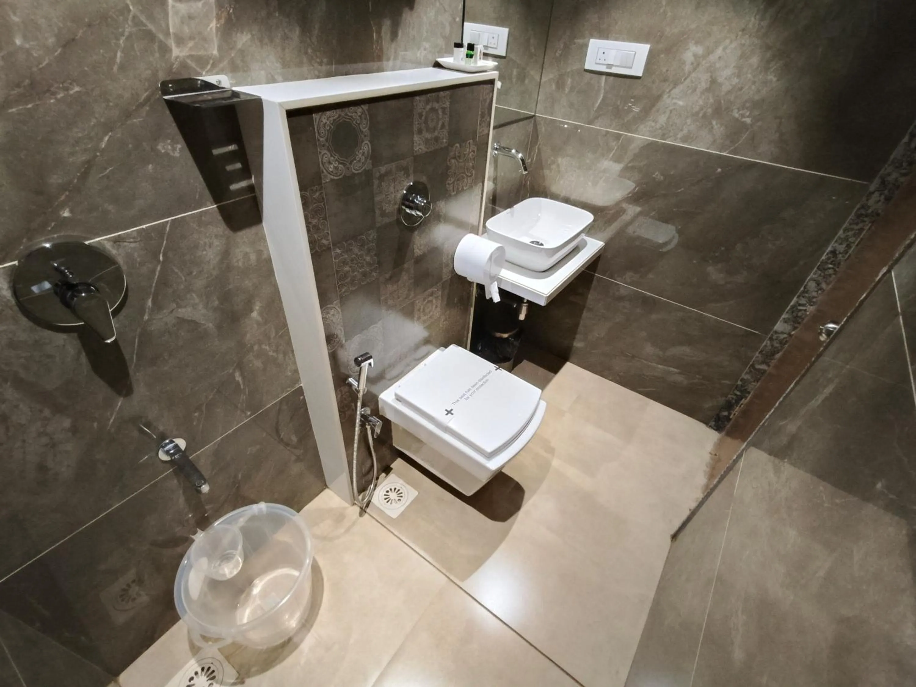 Toilet in Hotel Pearl Residency Thane